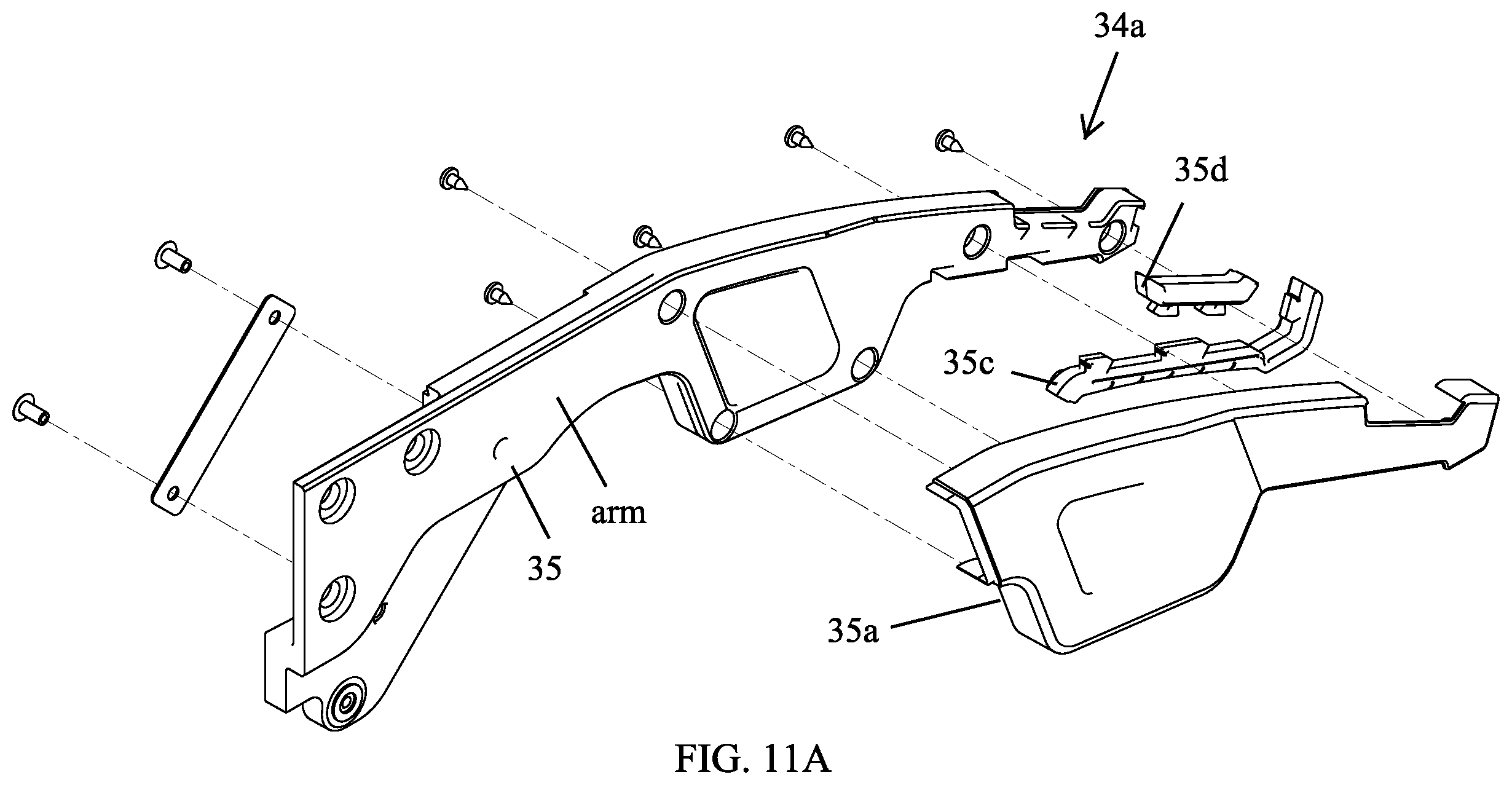 Patent US12599518 Figure 13 – Ambulance cot and loading and unloading system