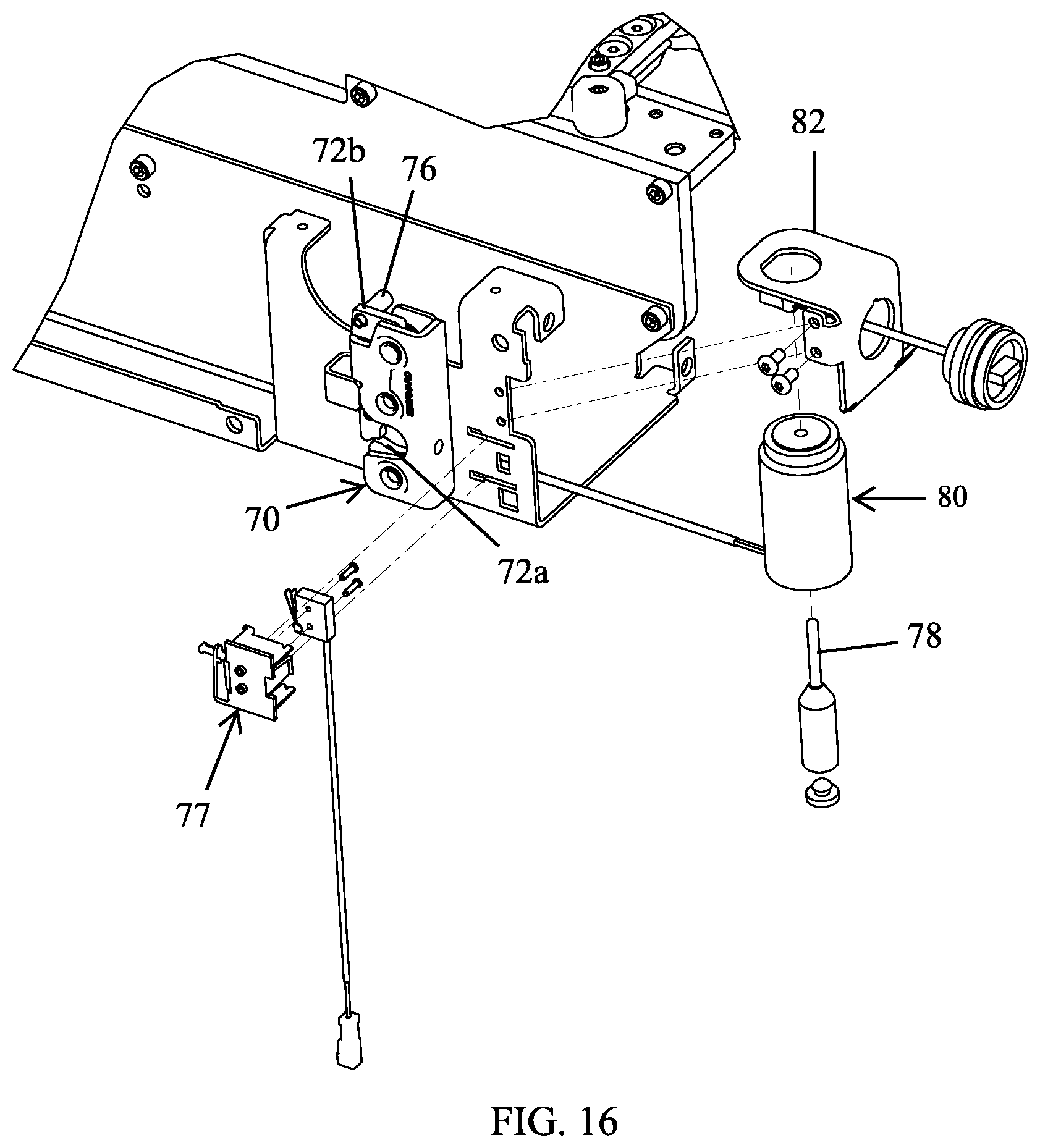 Patent US12599518 Figure 19 – Ambulance cot and loading and unloading system