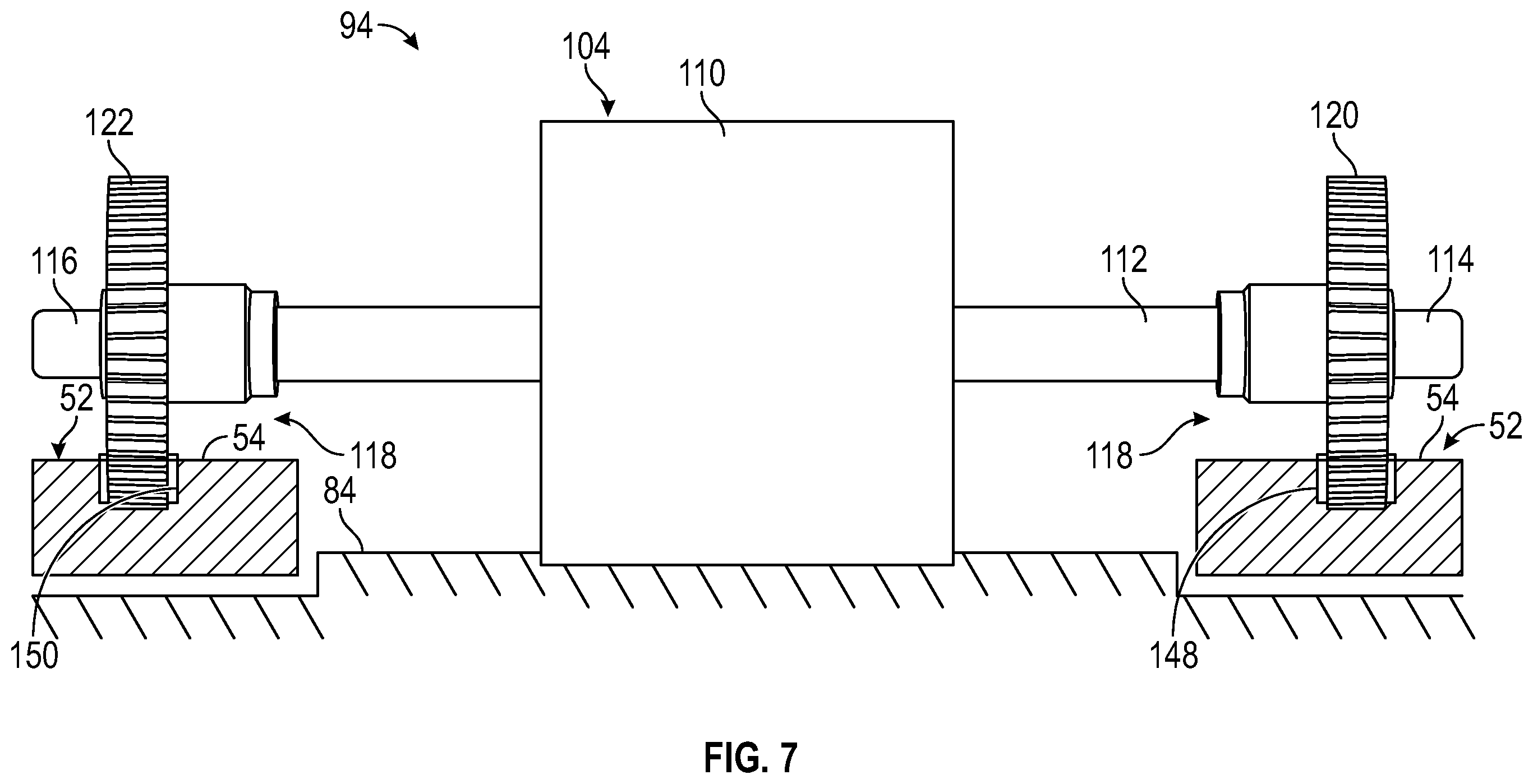 Patent US12599519 Figure 6 – Wheelchair docking system for a vehicle