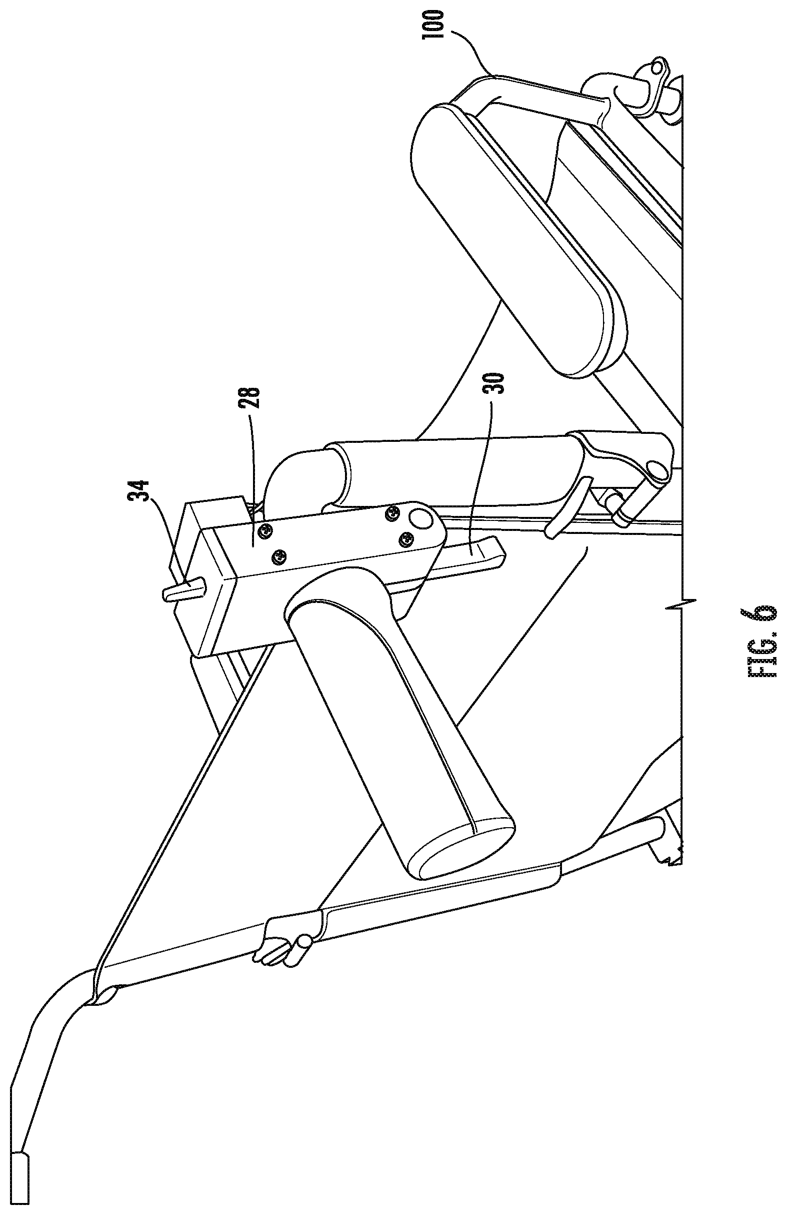 Patent US12599520 Figure 6 – Electrical power assistance device for transport wheelchair