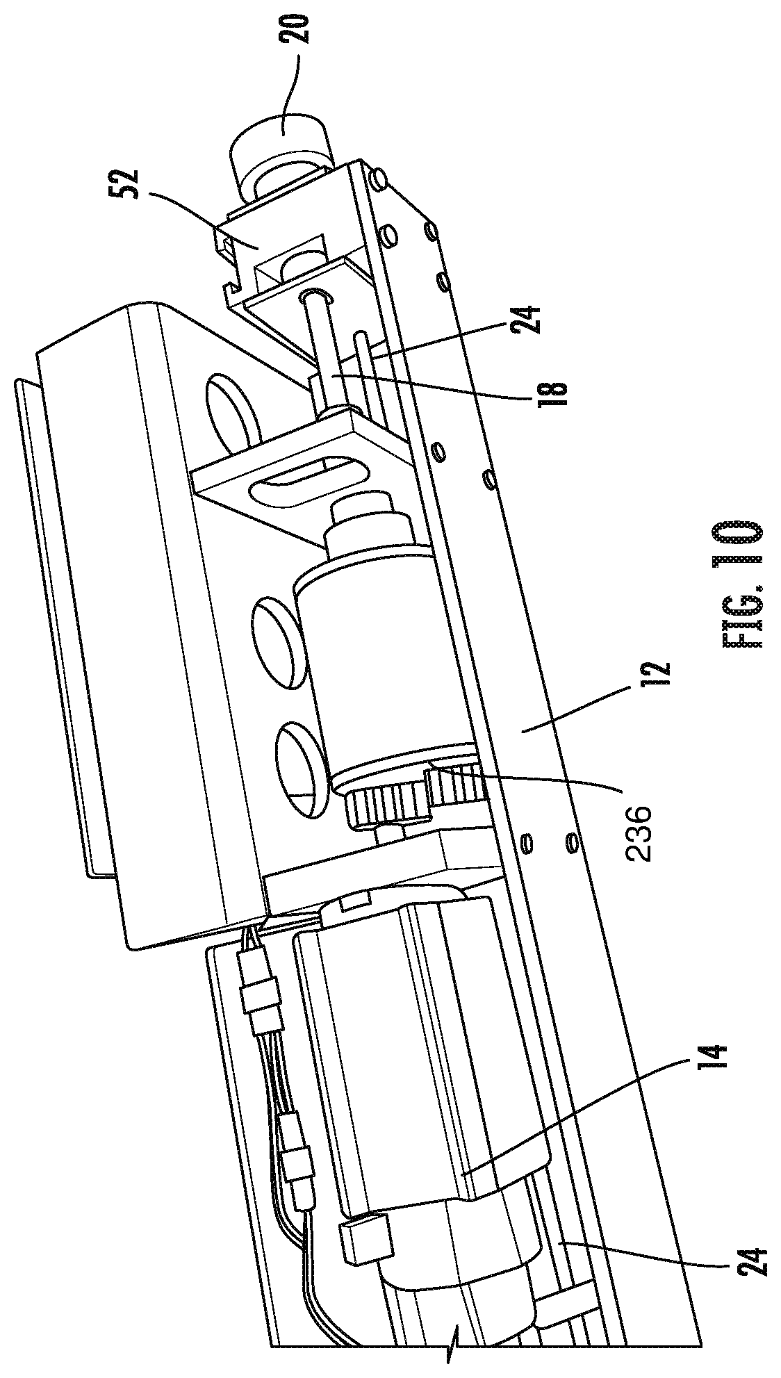 Patent US12599520 Figure 10 – Electrical power assistance device for transport wheelchair