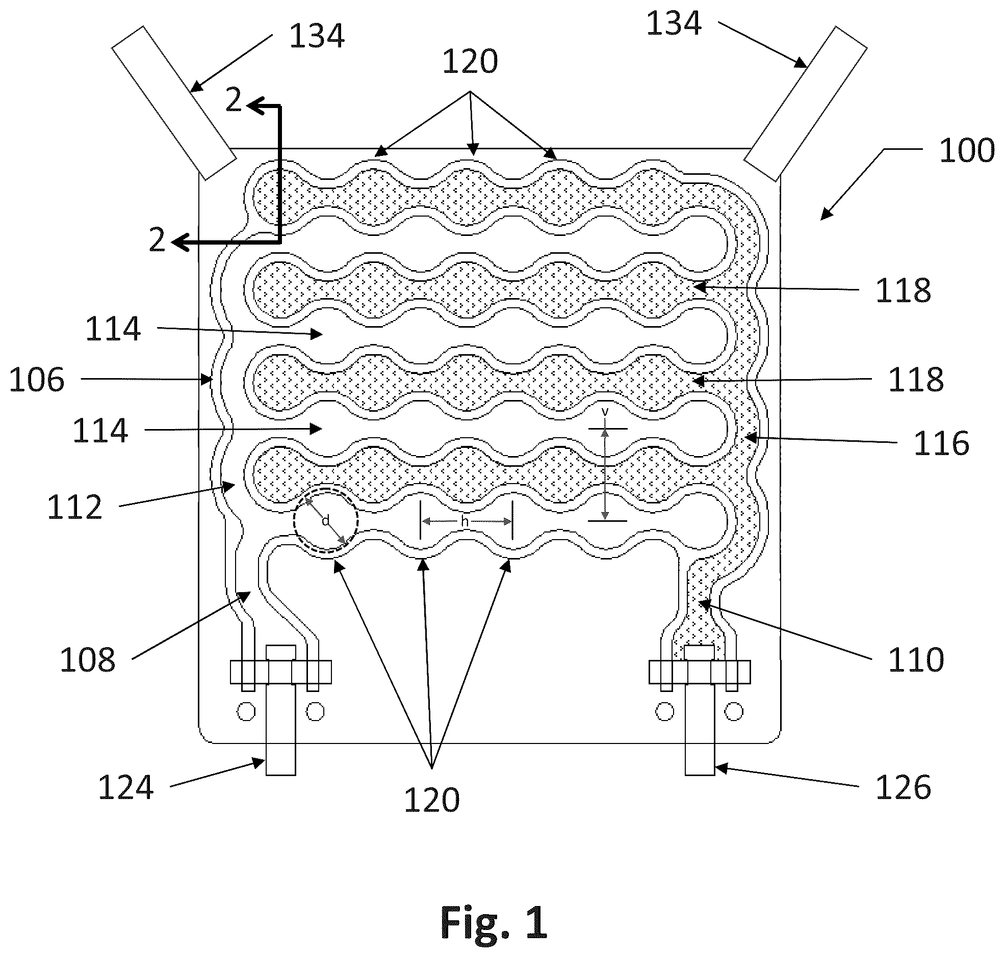 Patent US12599525 Figure 1 – Support apparatus, system and method