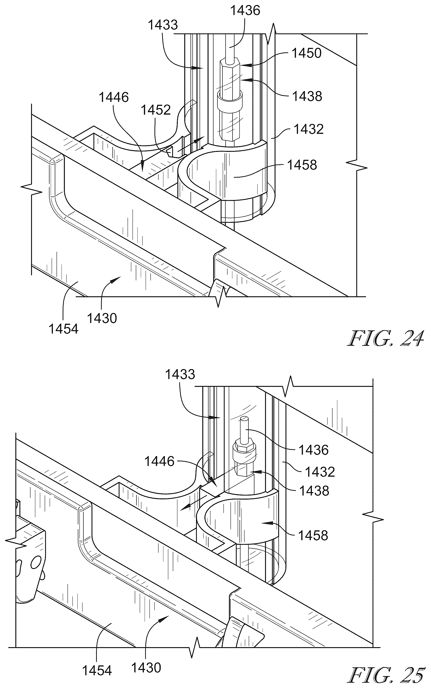 Patent US12599526 Figure 19 – Surgical support system with support top height adjustment