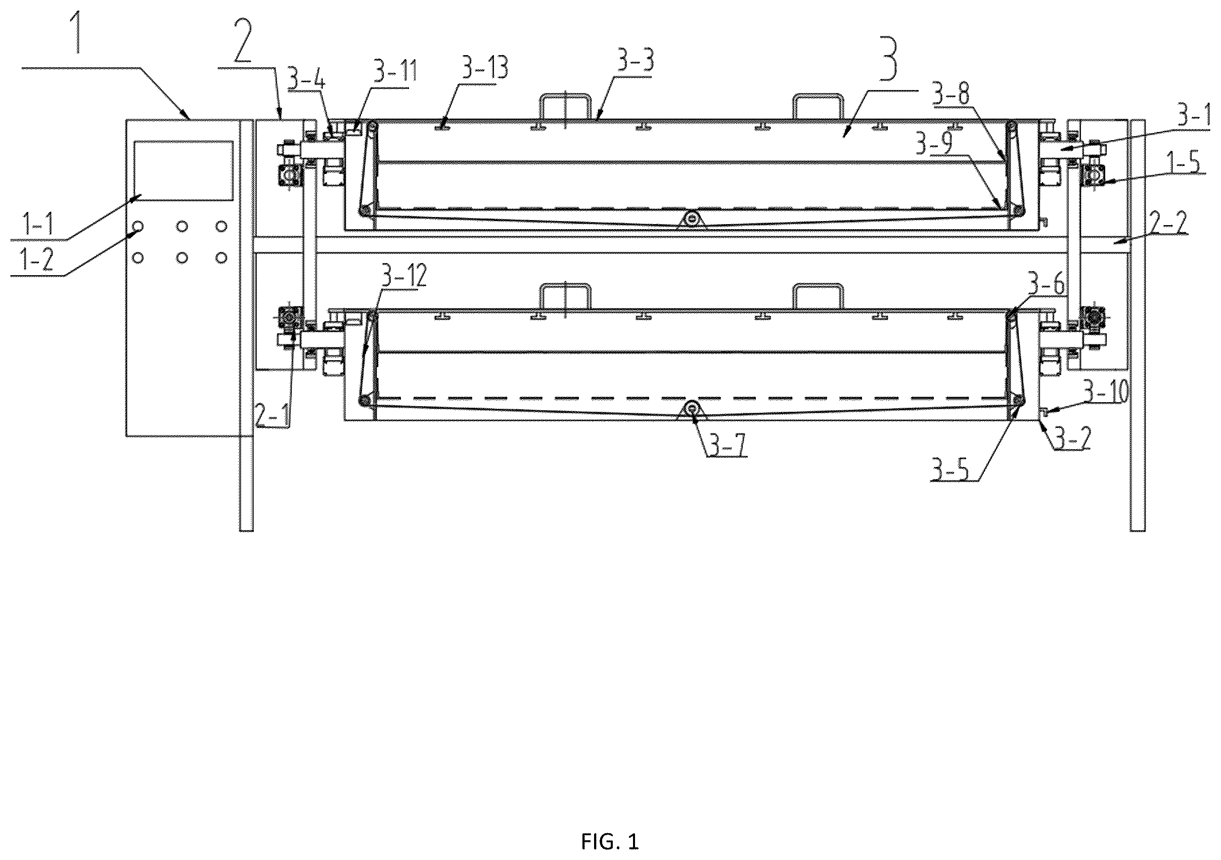 Patent US12599527 Figure 1 – Intelligent surgical dissection table capable of exchanging positions