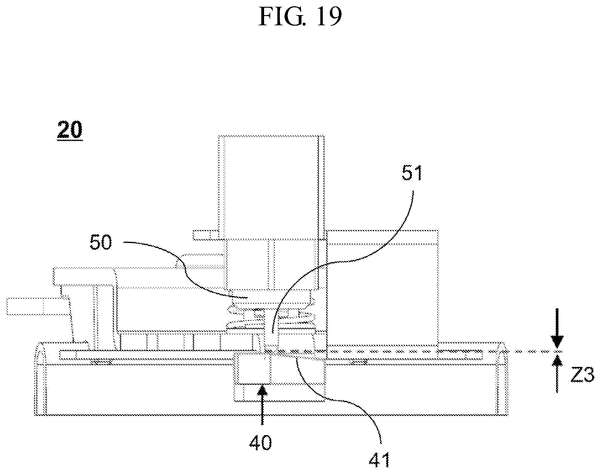 Patent US12599529 Figure 19 – Foot controller for dental unit chair