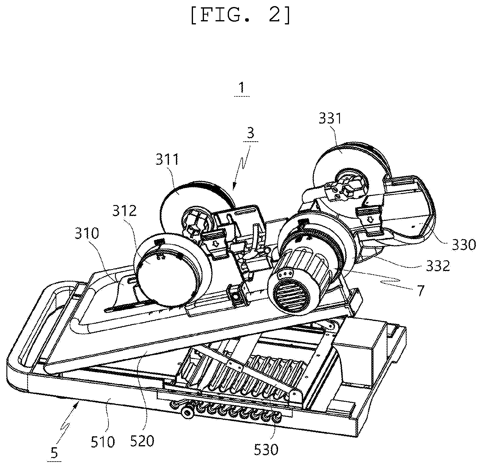 Patent US12599530 Figure 2 – Rehabilitation exercise device for upper and lower limbs