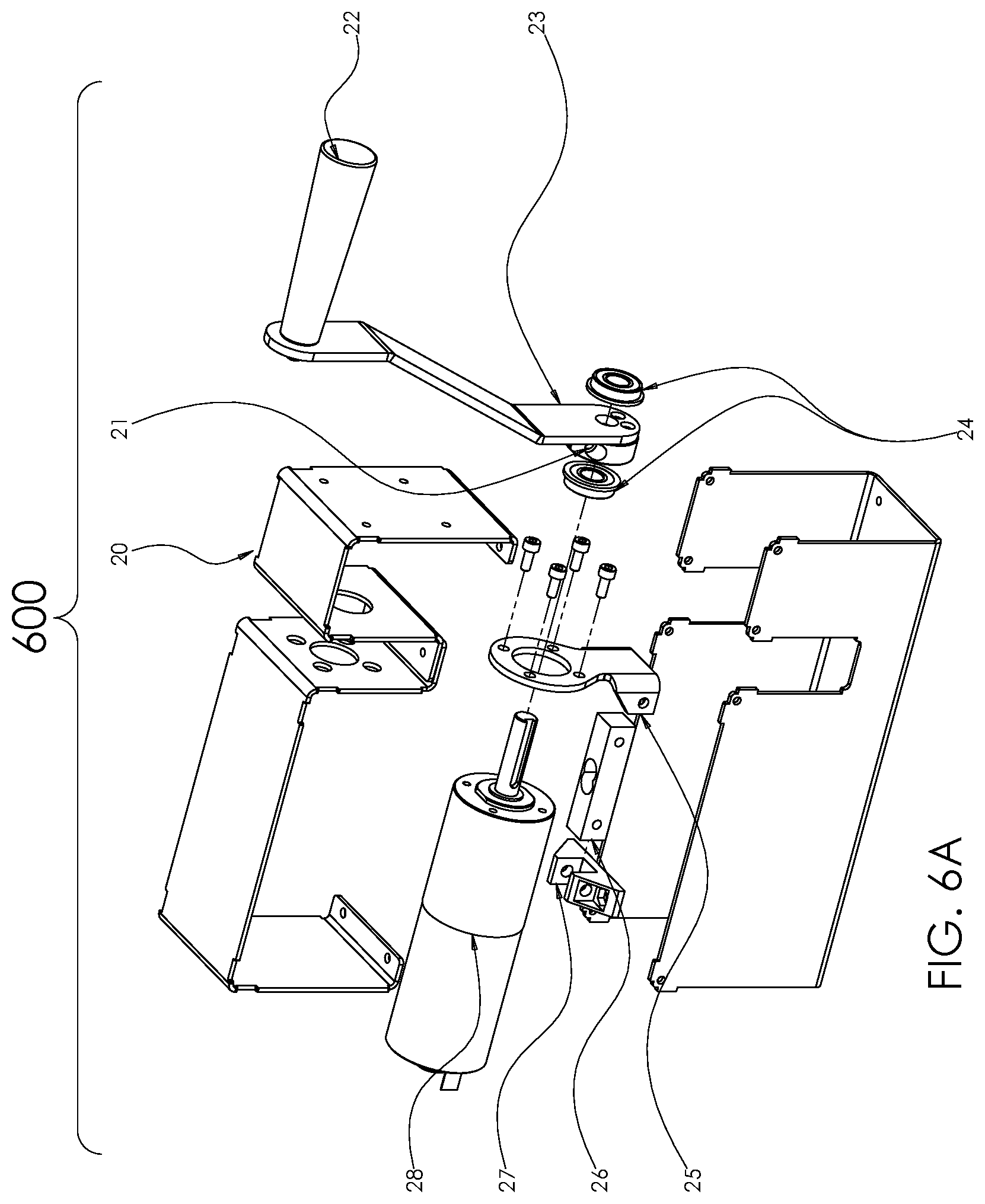 Patent US12599531 Figure 6 – Actuator for physical therapy