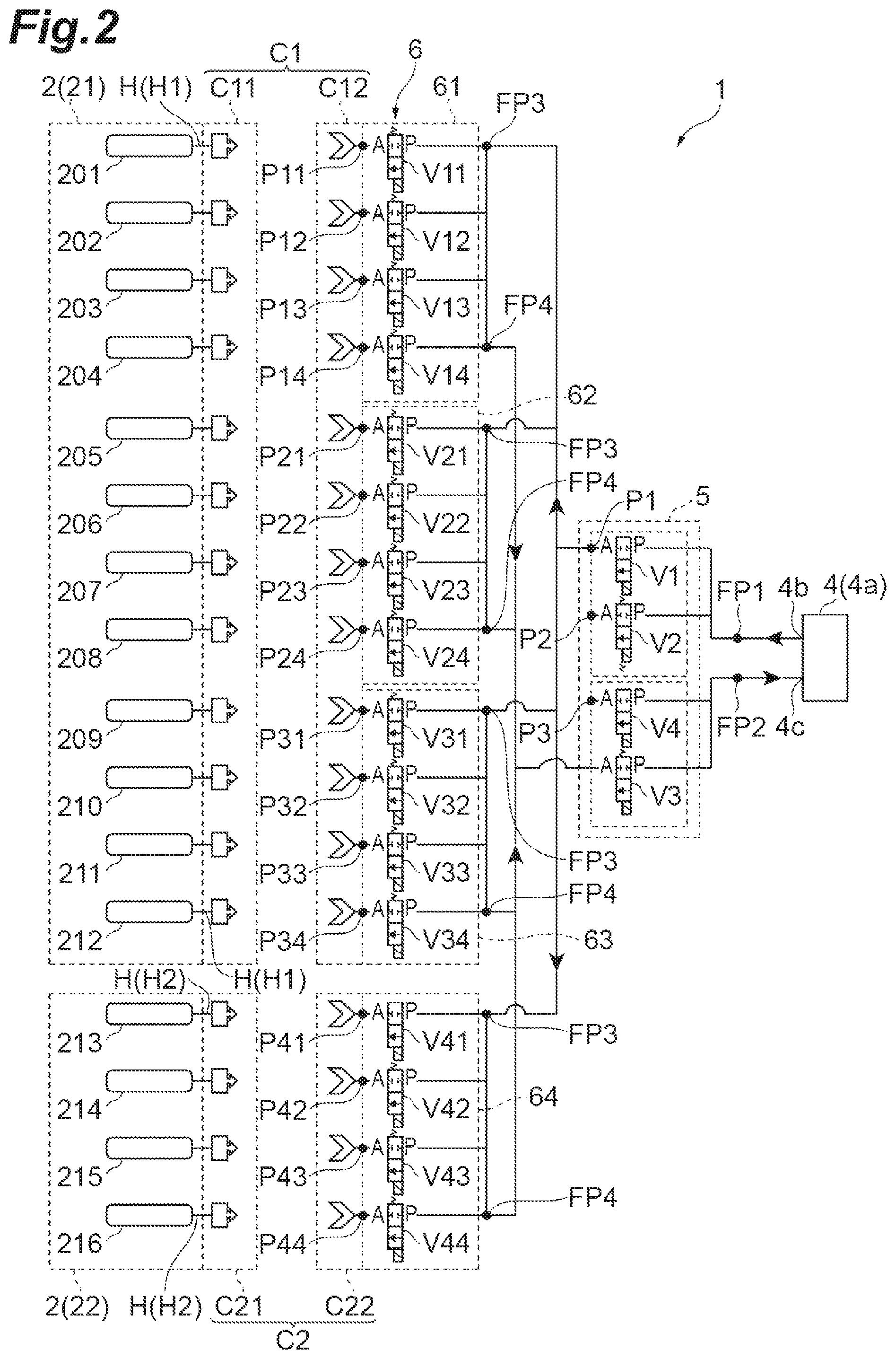 Patent US12599534 Figure 2 – Air pump device with wireless communication