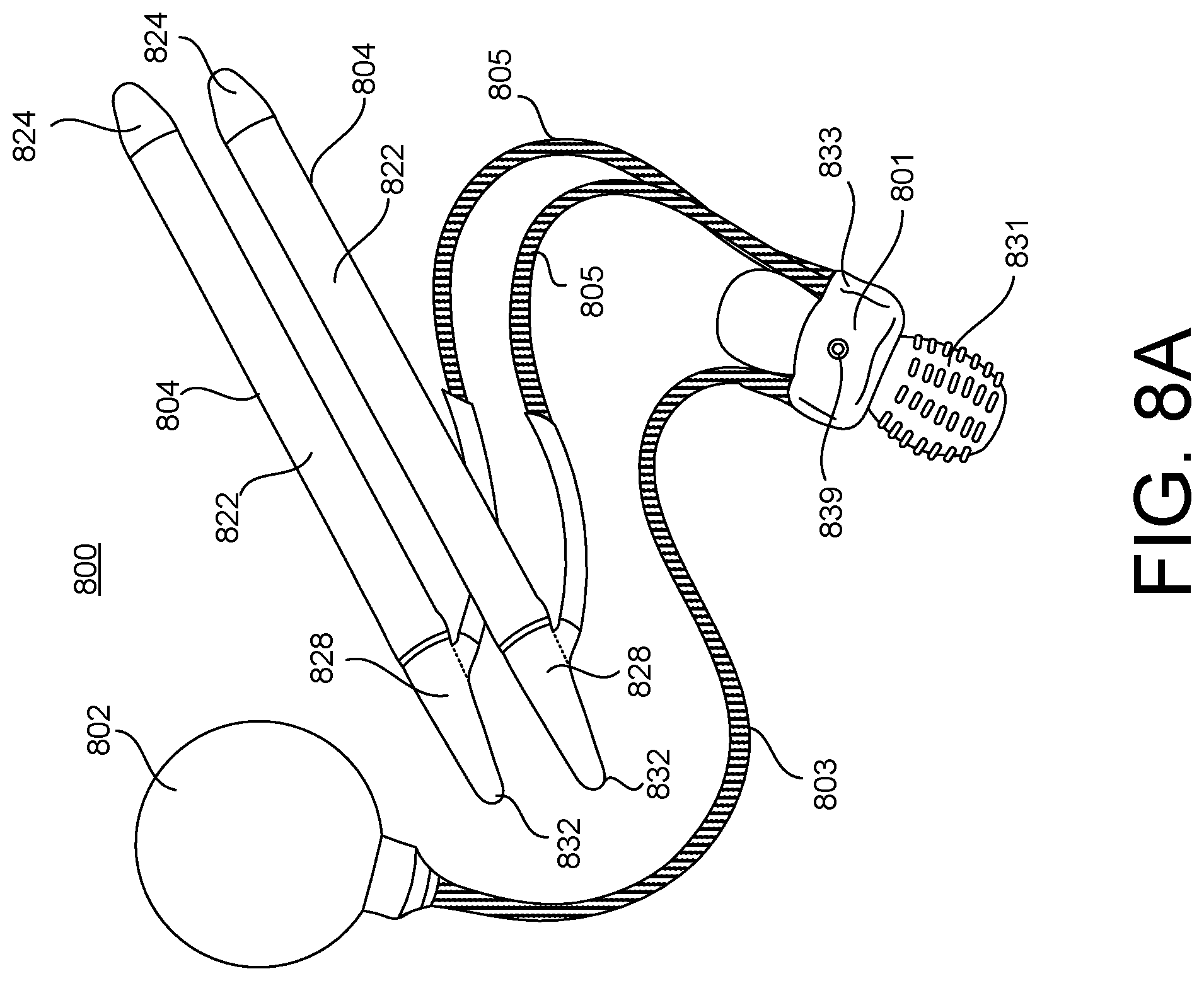 Patent US12599538 Figure 16 – Inflatable penile prosthesis with channels in valve of guide assembly