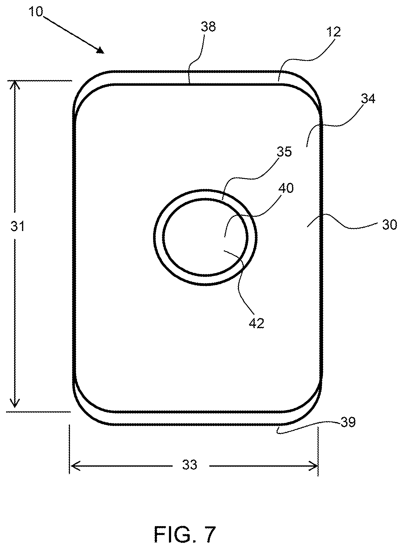 Patent US12599539 Figure 7 – Therapeutic massage device