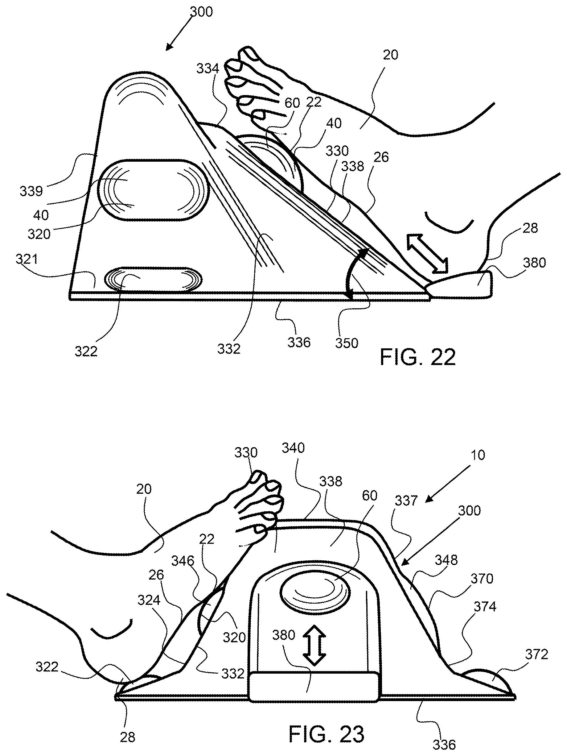 Patent US12599539 Figure 14 – Therapeutic massage device