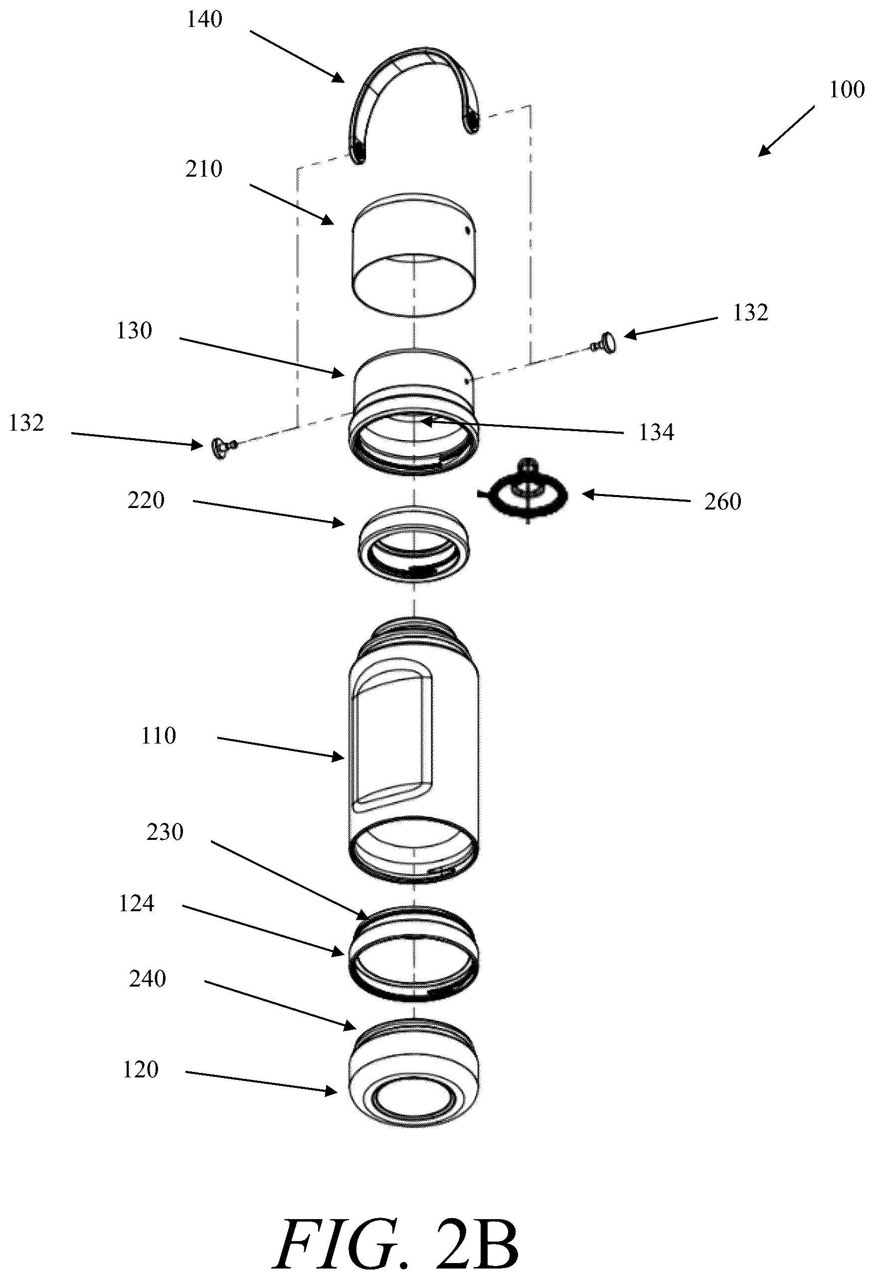 Patent US12599543 Figure 3 – All-in-one insulated baby bottle