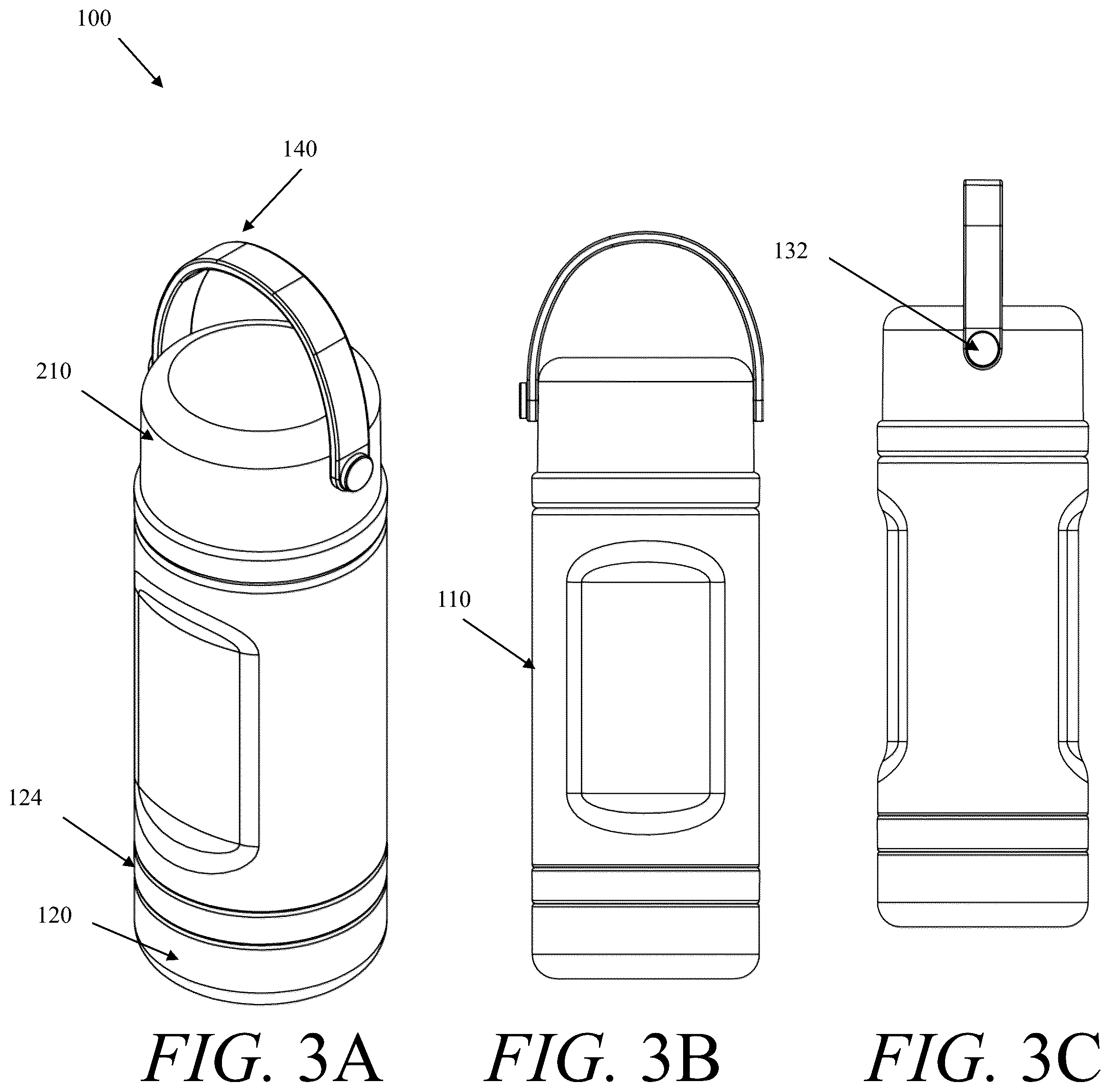 Patent US12599543 Figure 4 – All-in-one insulated baby bottle