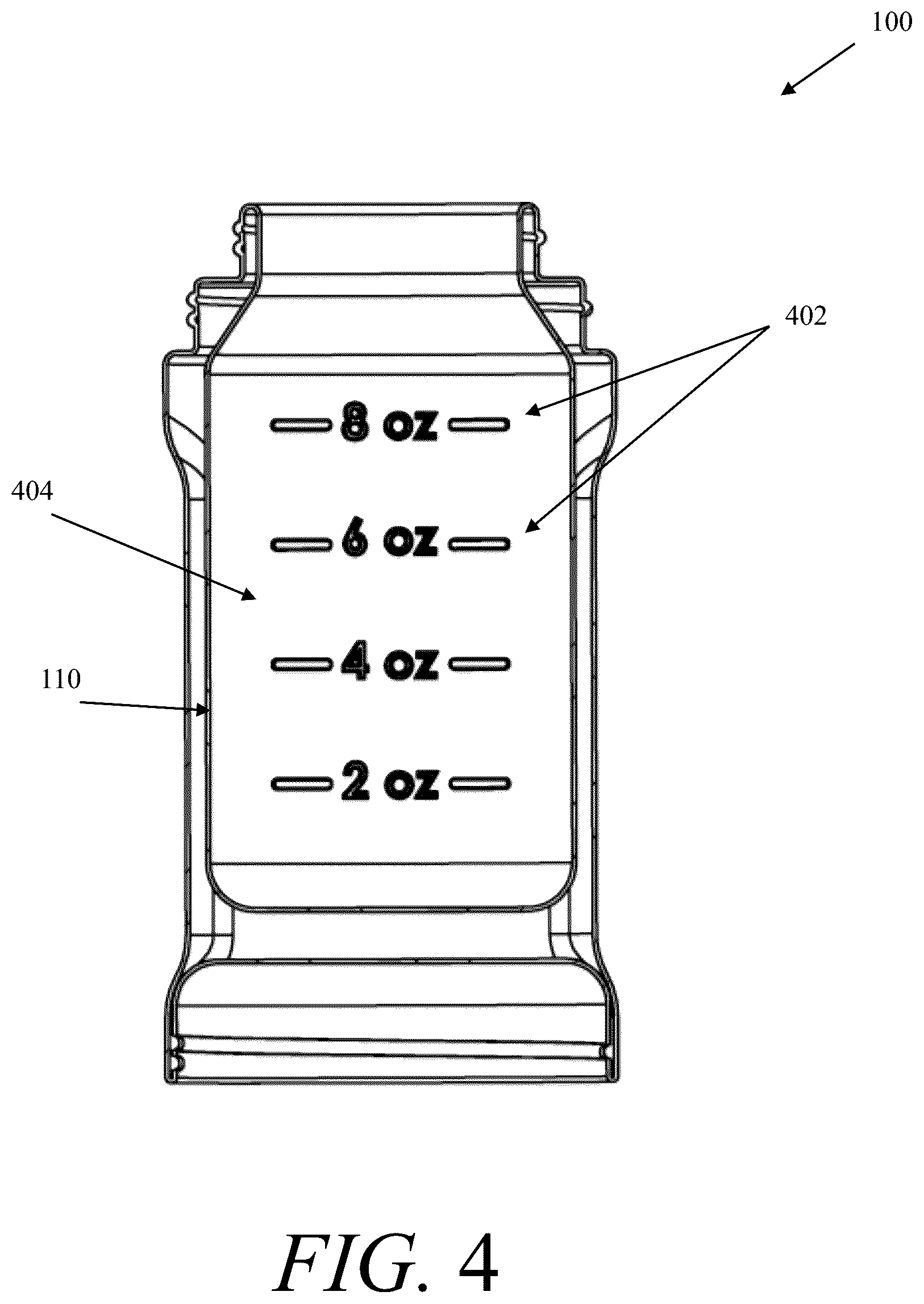 Patent US12599543 Figure 5 – All-in-one insulated baby bottle