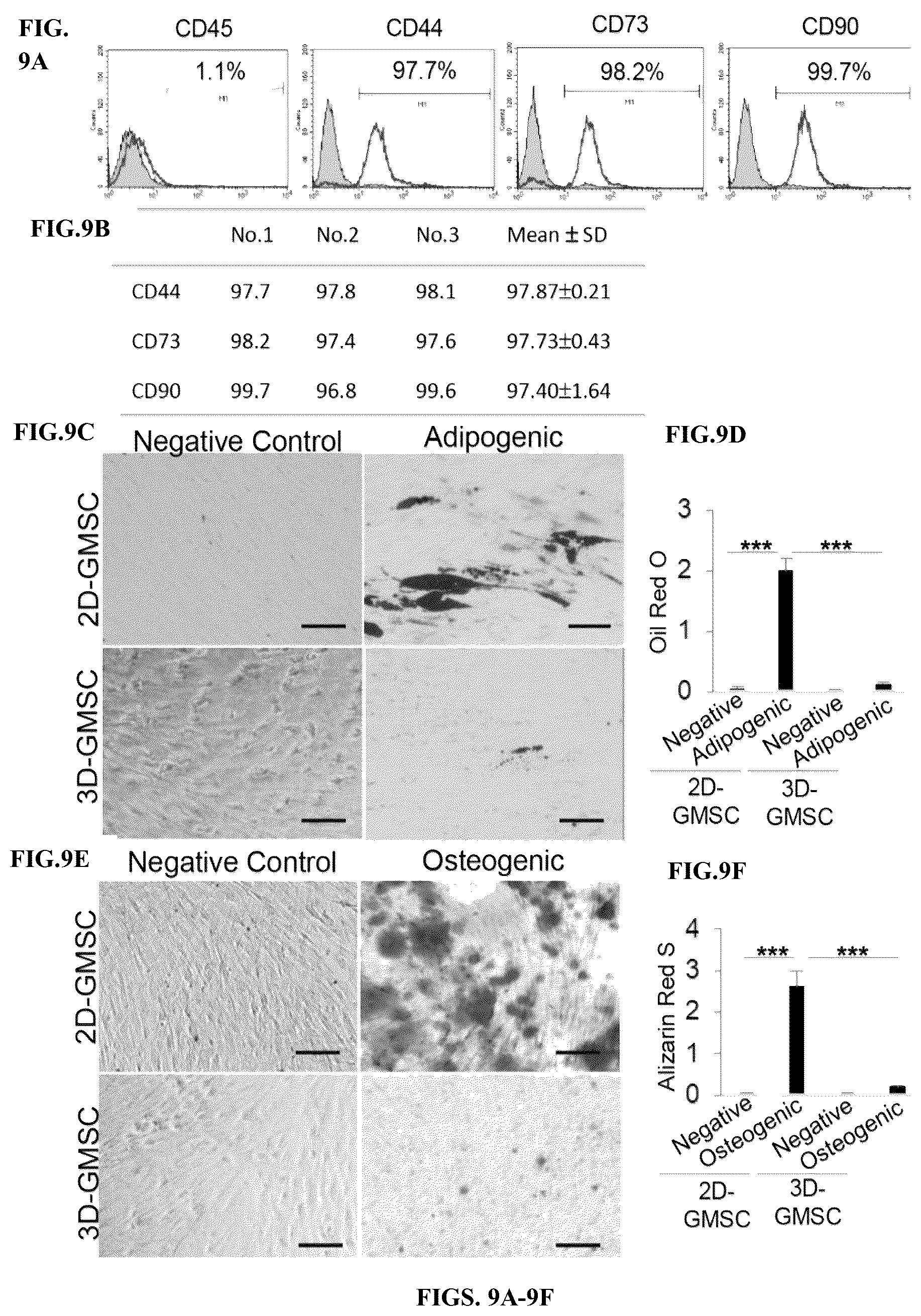 Patent US12599634 Figure 10 – Nerve guidance conduit comprising neural crest stem-like cells and/or Schwann cell precursor-like cells and methods of making and using the same