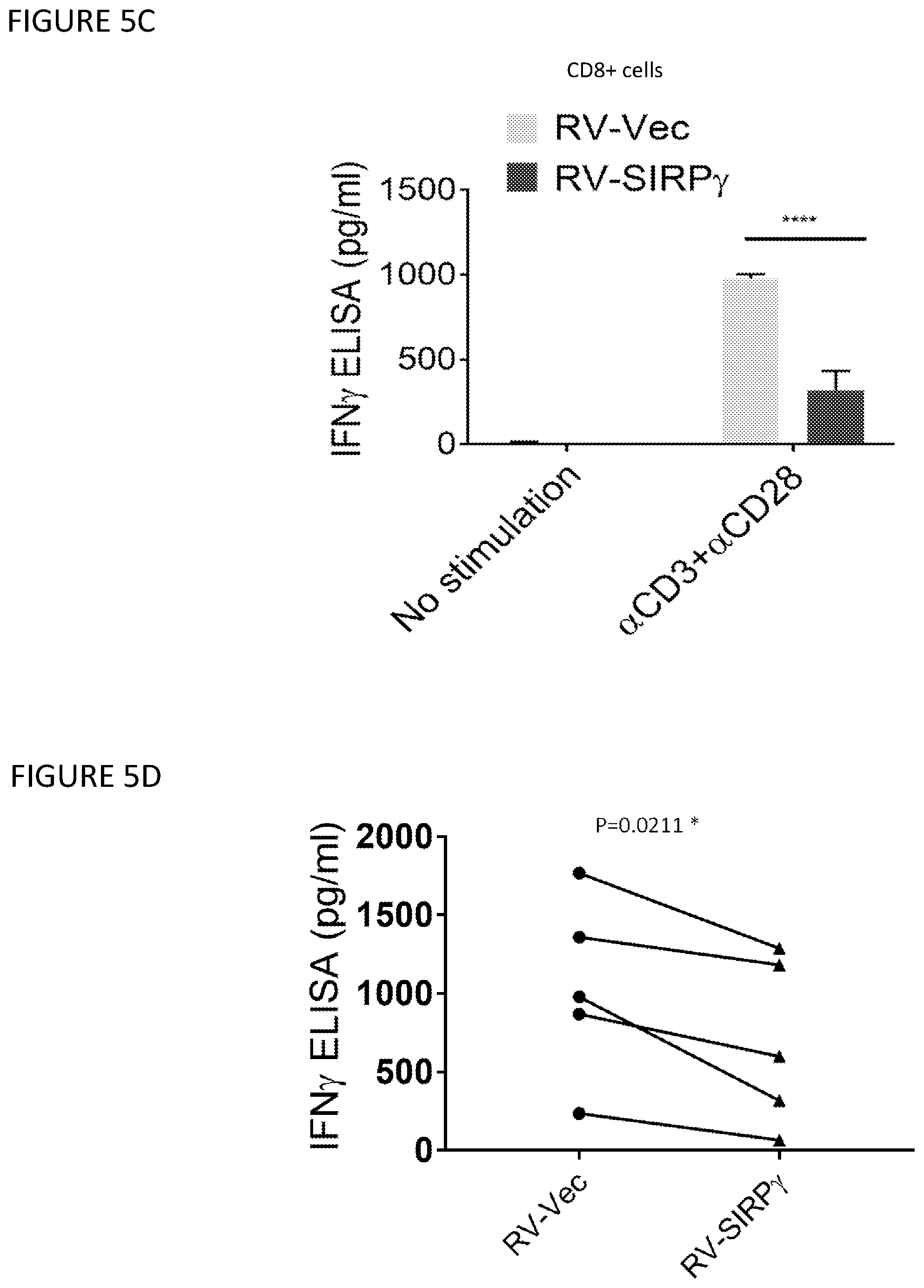 Patent US12599650 Figure 7 – Inhibition of SIRP-gamma for cancer treatment