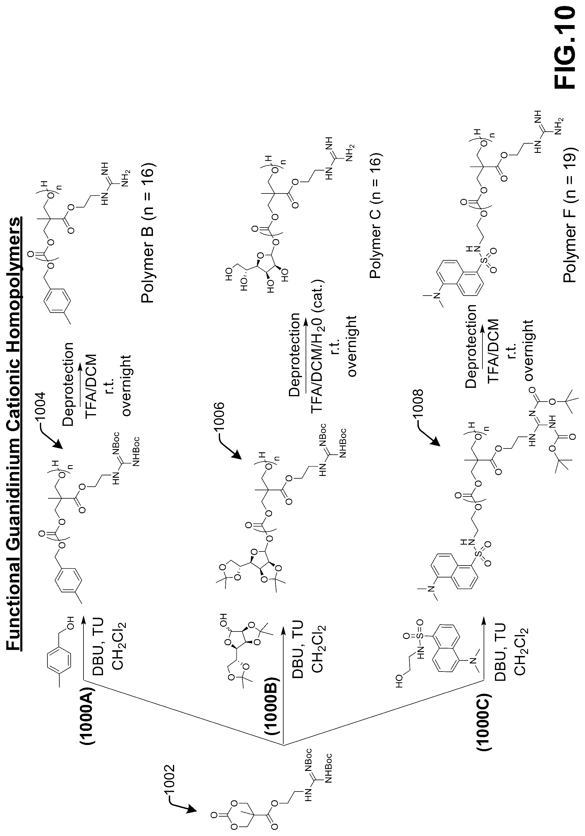 Patent US12599673 Figure 14 – Techniques for enhancing the selectivity and efficacy of antimicrobial and anticancer polymer agents