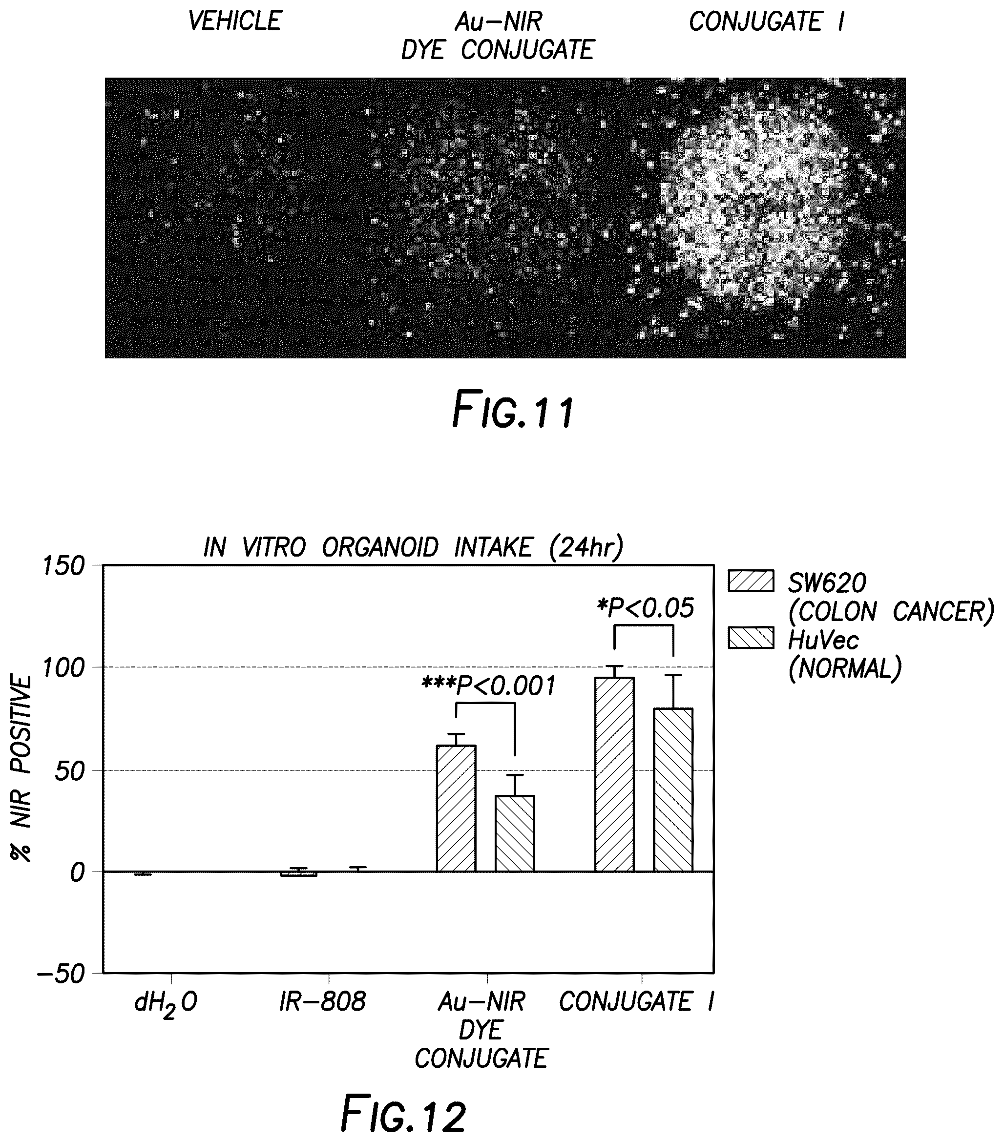 Patent US12599682 Figure 4 – Near-infrared dyes and conjugates for targeting tumors