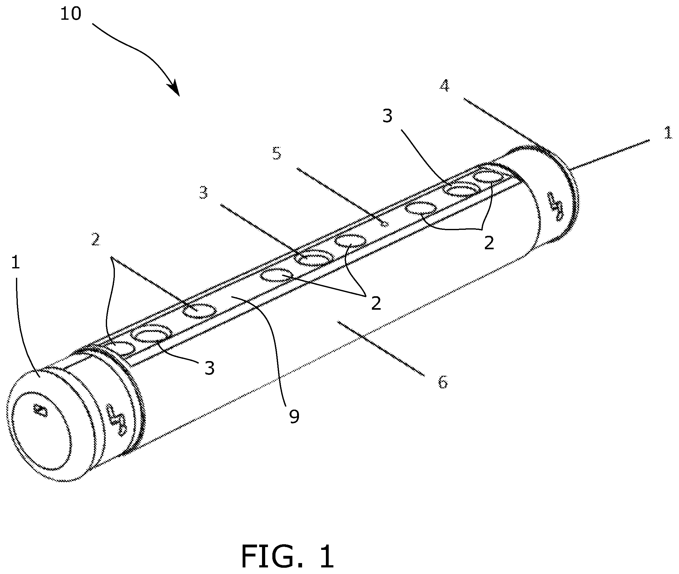 Patent US12599688 Figure 1 – Ultraviolet light decontamination assembly