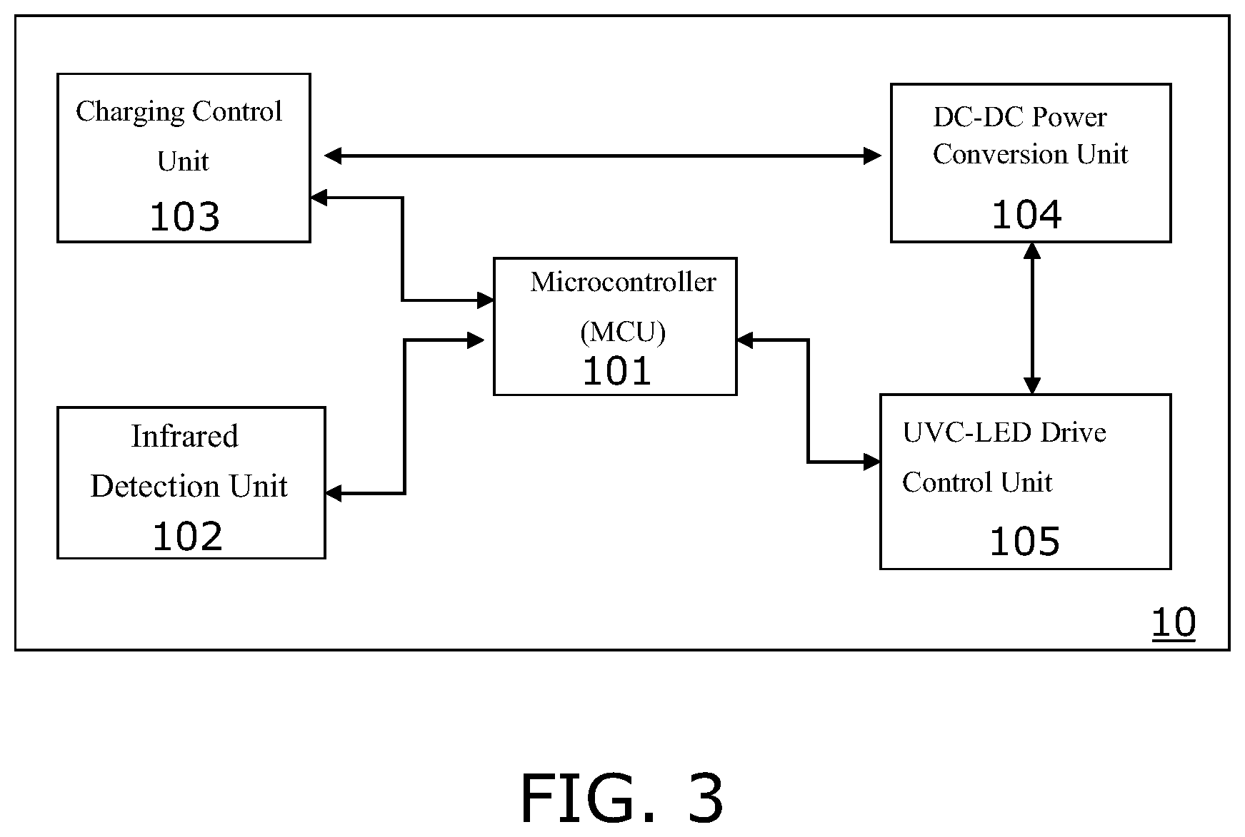 Patent US12599688 Figure 3 – Ultraviolet light decontamination assembly