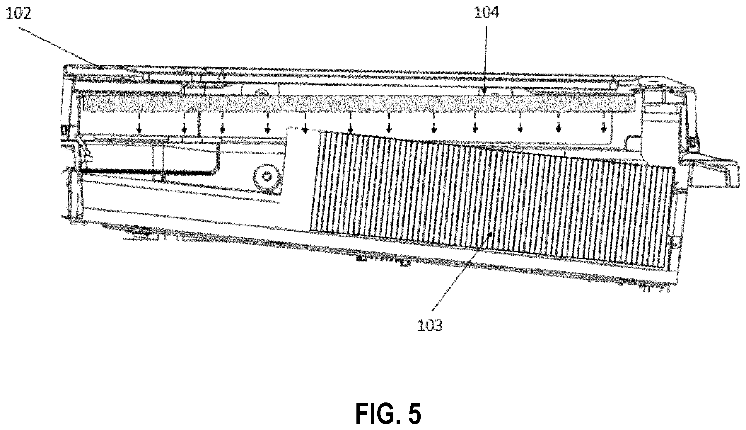 Patent US12599689 Figure 5 – Systems and methods for sterilizing gaming equipment