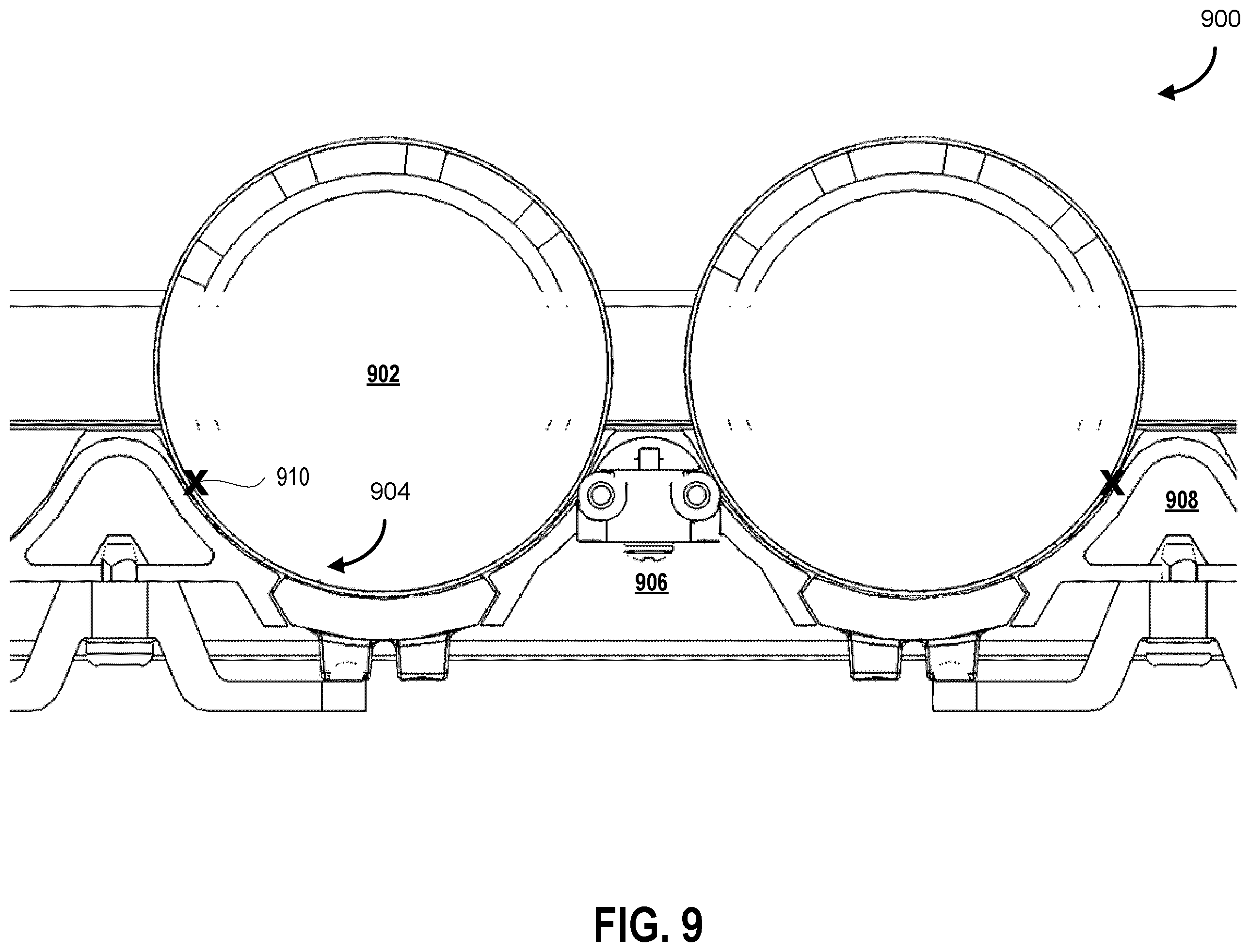 Patent US12599689 Figure 9 – Systems and methods for sterilizing gaming equipment