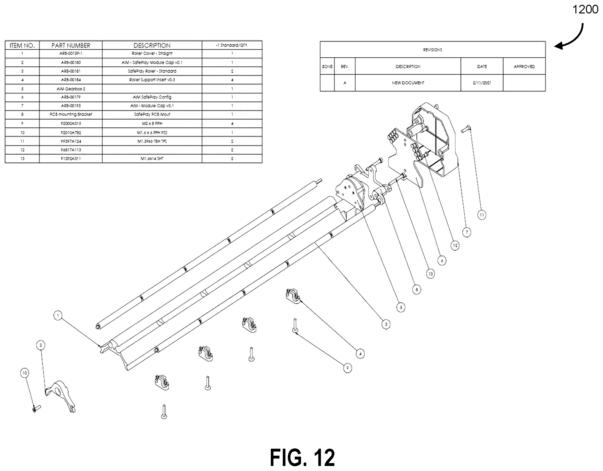 Patent US12599689 Figure 12 – Systems and methods for sterilizing gaming equipment
