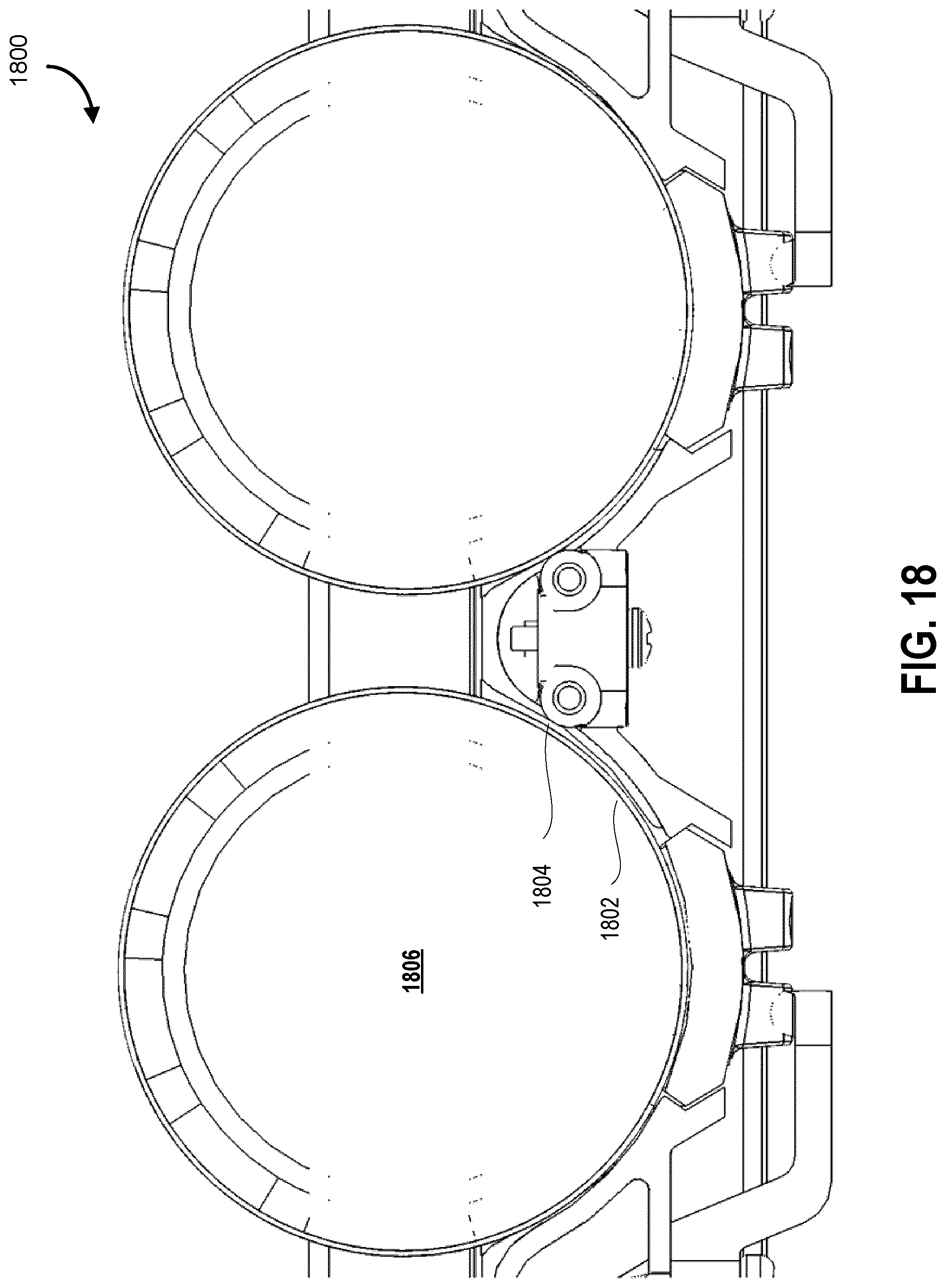 Patent US12599689 Figure 18 – Systems and methods for sterilizing gaming equipment