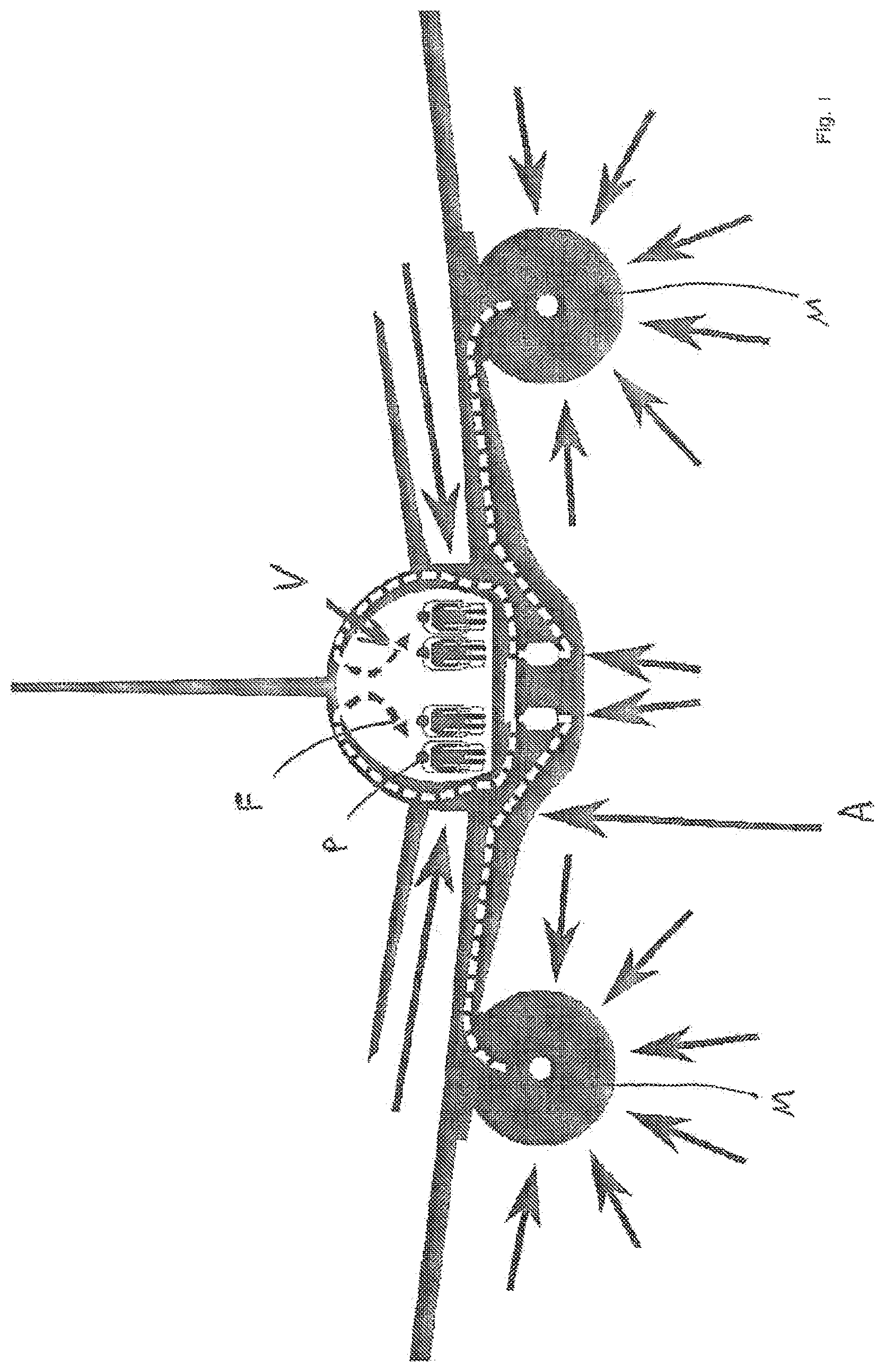 Patent US12599691 Figure 1 – Method and device for disinfecting and cleaning enclosed spaces in particular, such as a passenger compartment on a means of transport
