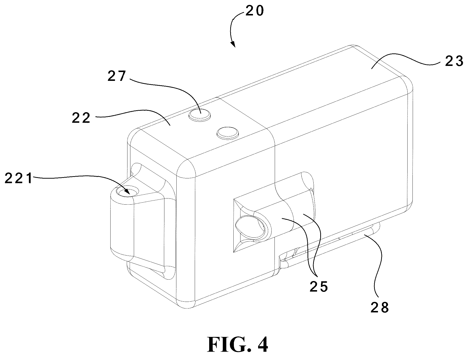 Patent US12599692 Figure 3 – Vehicle-mounted aromatherapy diffuser
