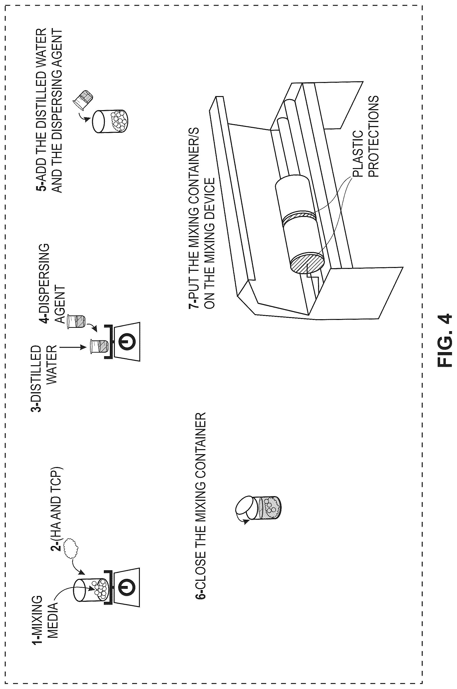 Patent US12599696 Figure 4 – Hydratable and flowable implantable compositions and methods of making and using them