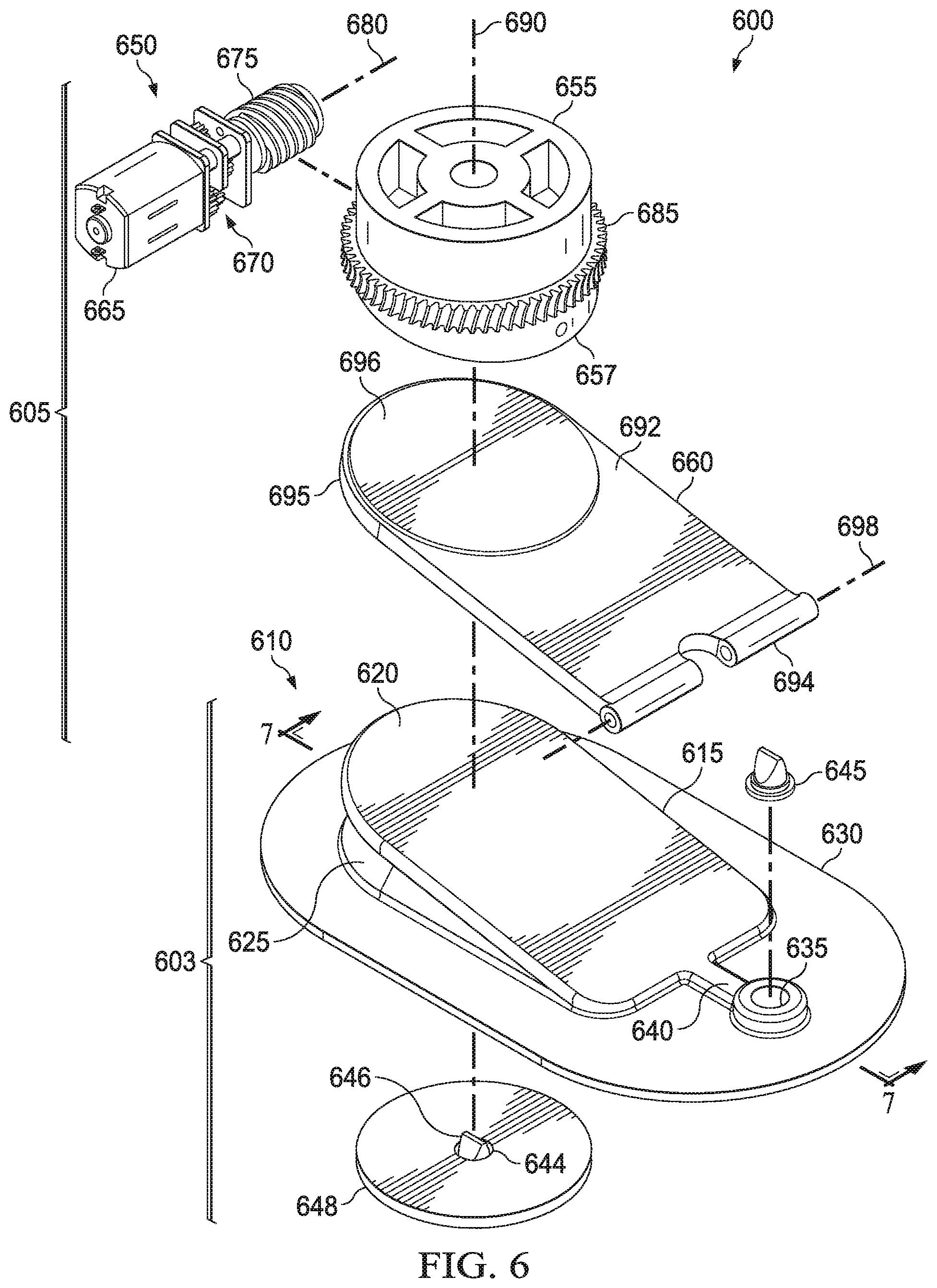 Patent US12599712 Figure 8 – Electro-mechanical pump controller for negative-pressure treatment