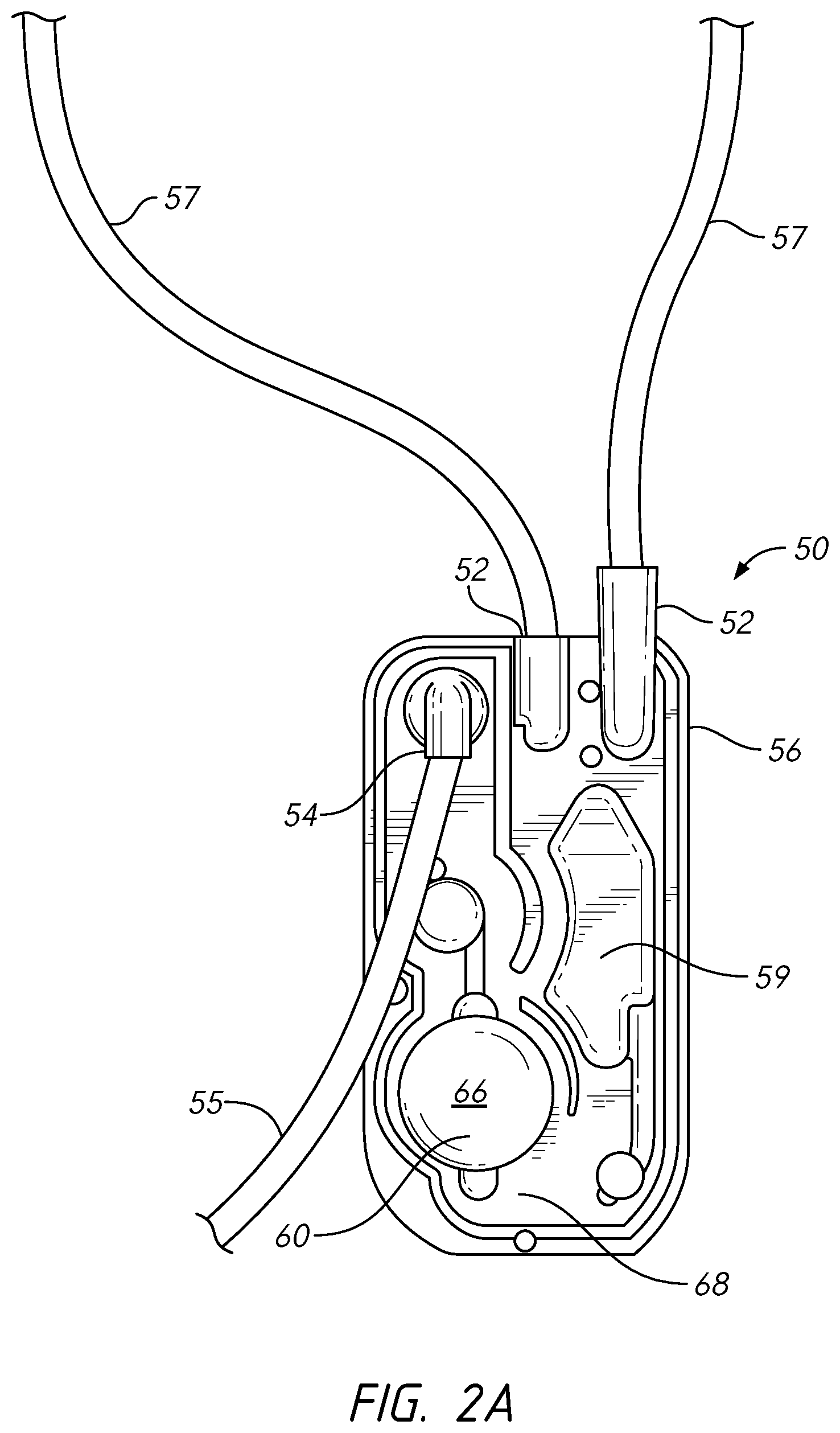 Patent US12599716 Figure 6 – Intravenous infusion pump with cassette insertion and pump control user interface