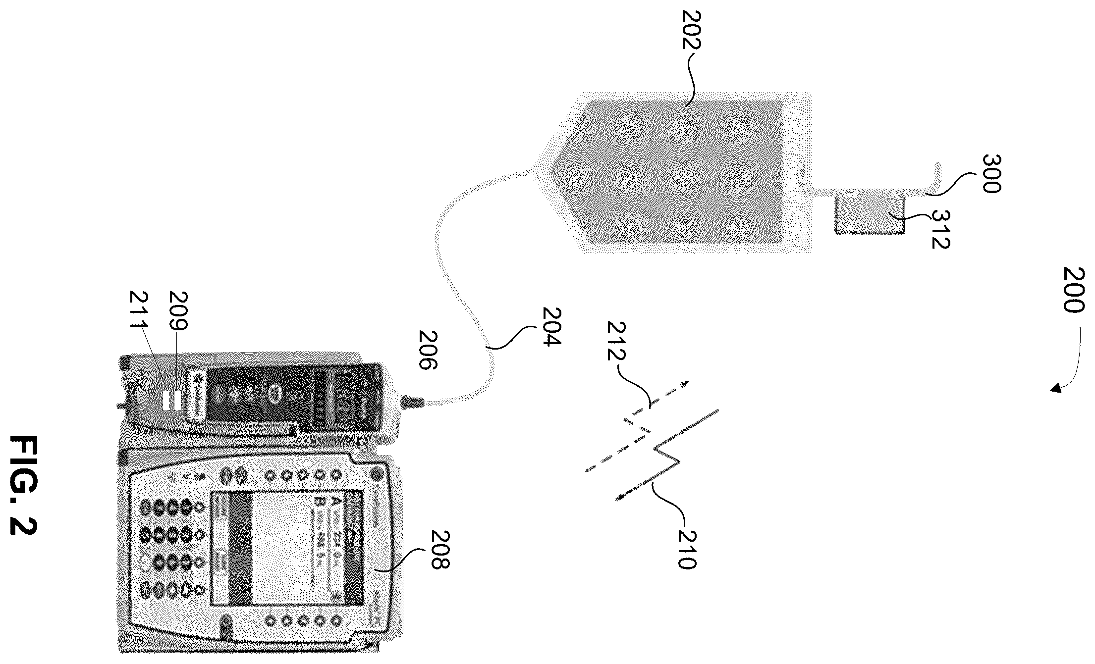 Patent US12599720 Figure 2 – Real time detection and monitoring of fluid volume and flow rate