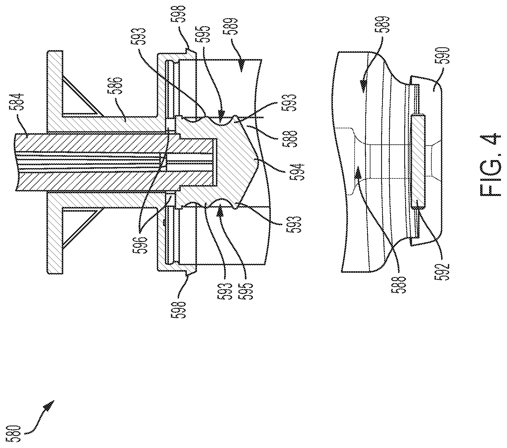 Patent US12599723 Figure 4 – Vial geometries for optimal mixing