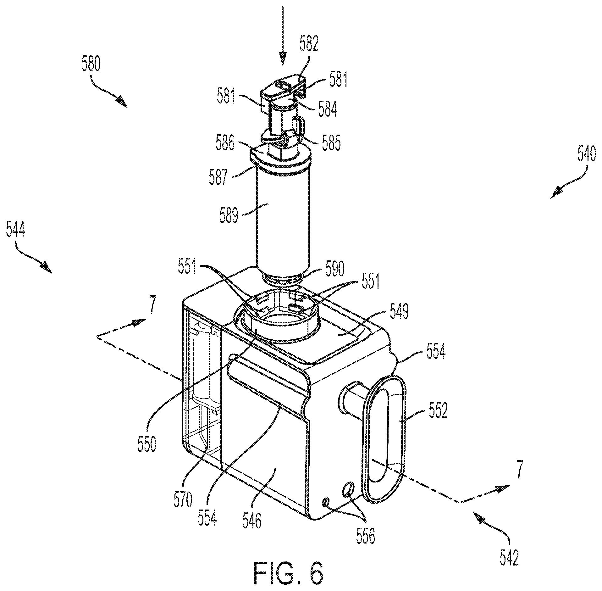 Patent US12599723 Figure 6 – Vial geometries for optimal mixing