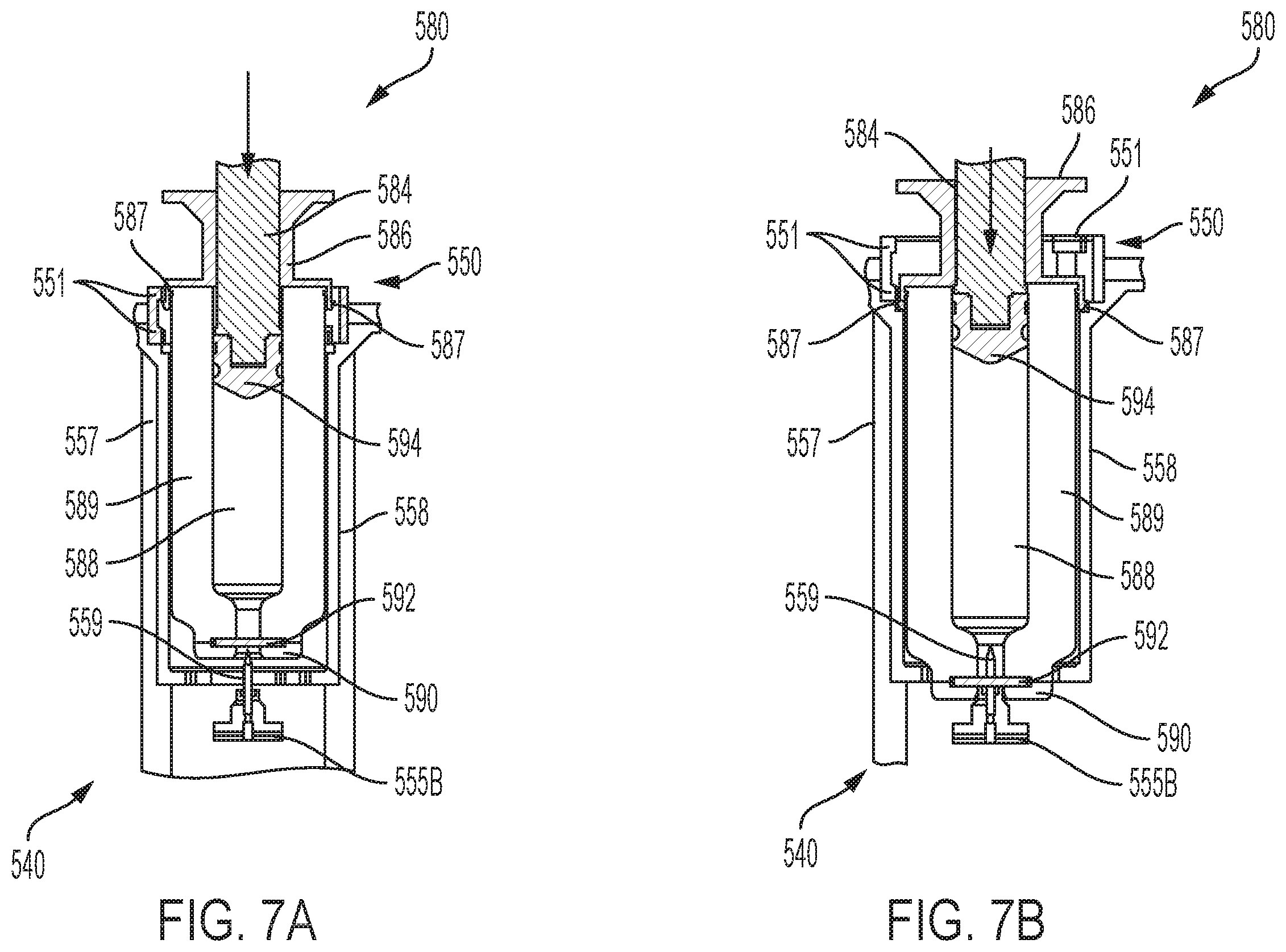 Patent US12599723 Figure 7 – Vial geometries for optimal mixing