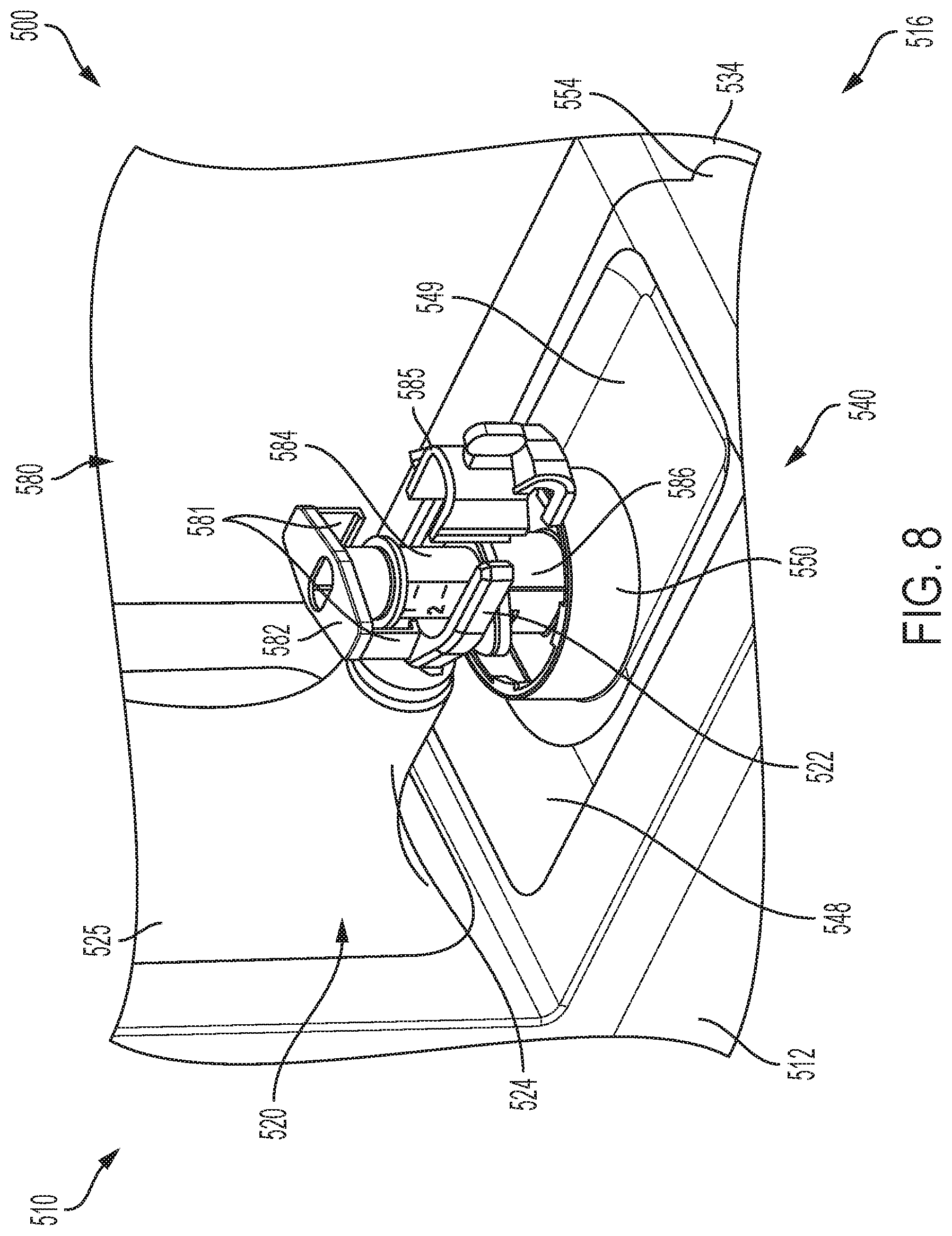 Patent US12599723 Figure 8 – Vial geometries for optimal mixing