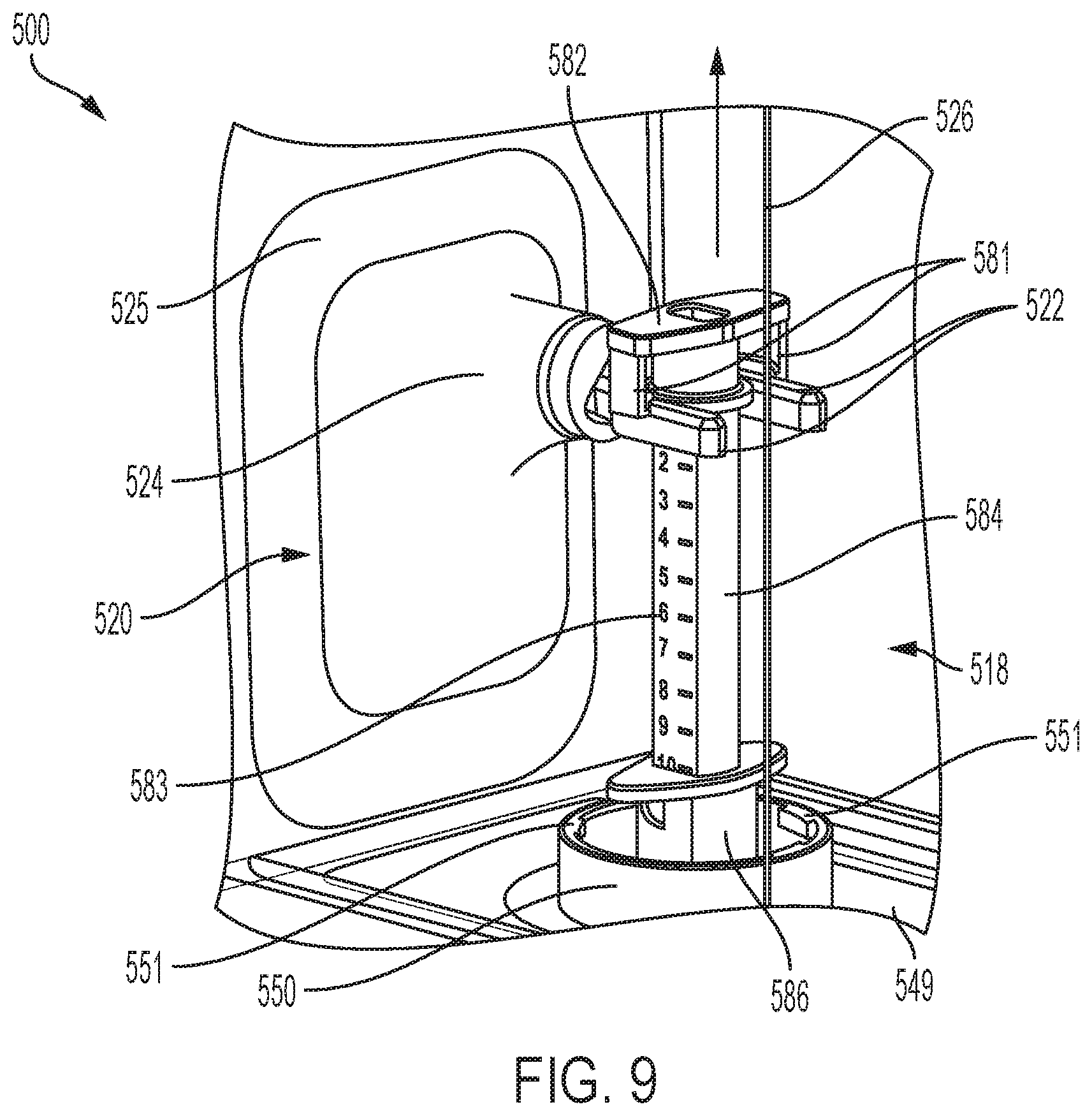 Patent US12599723 Figure 9 – Vial geometries for optimal mixing