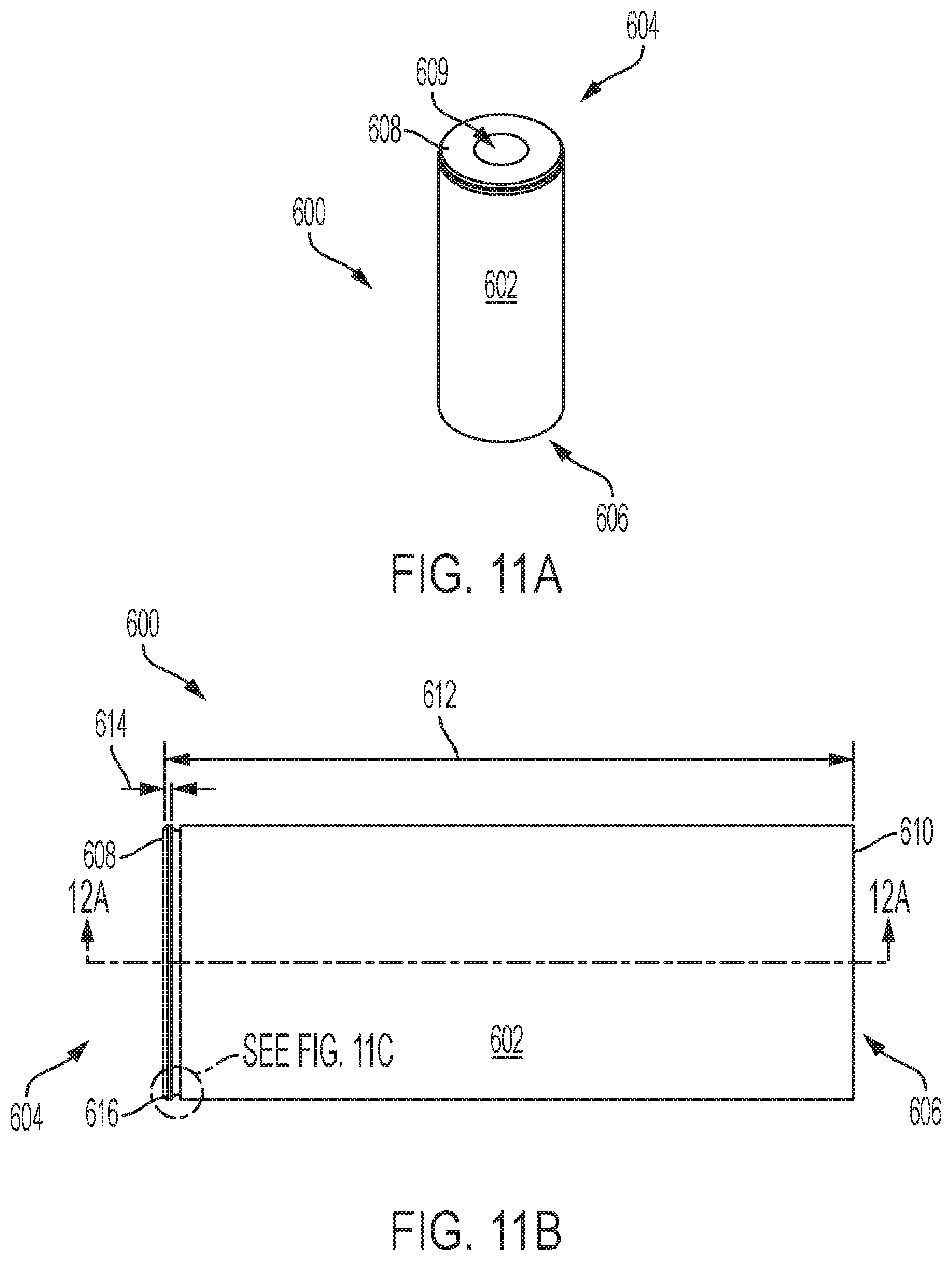 Patent US12599723 Figure 11 – Vial geometries for optimal mixing