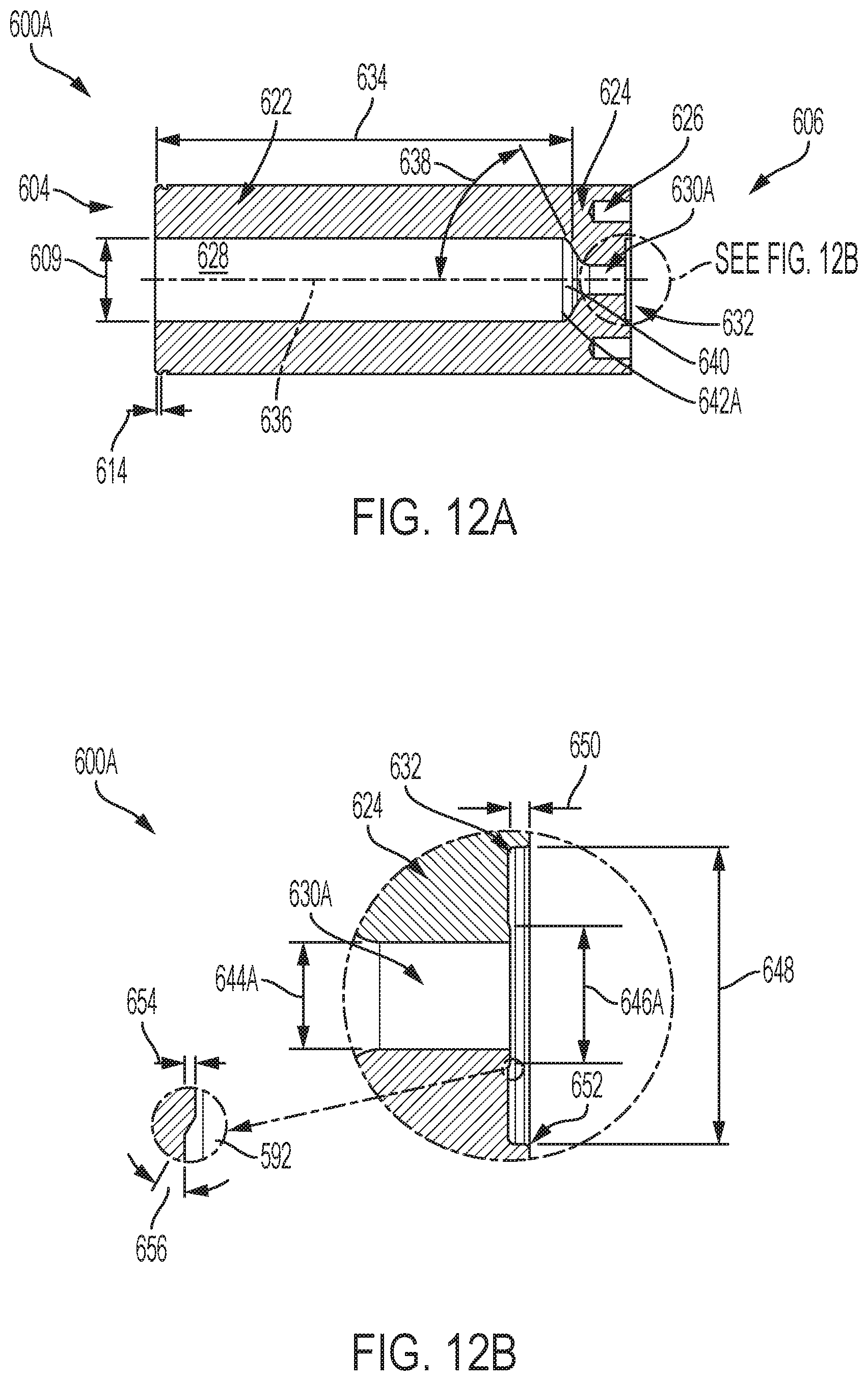 Patent US12599723 Figure 13 – Vial geometries for optimal mixing