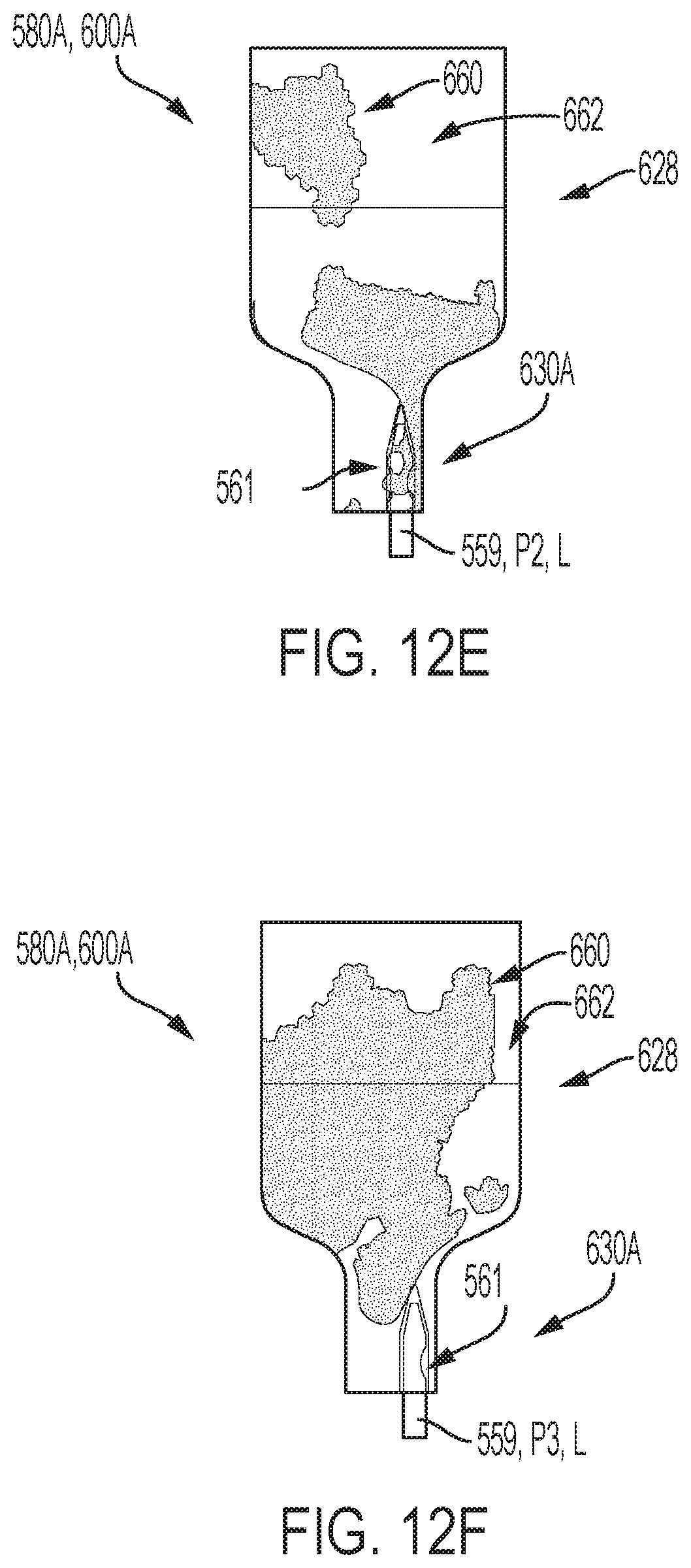 Patent US12599723 Figure 15 – Vial geometries for optimal mixing