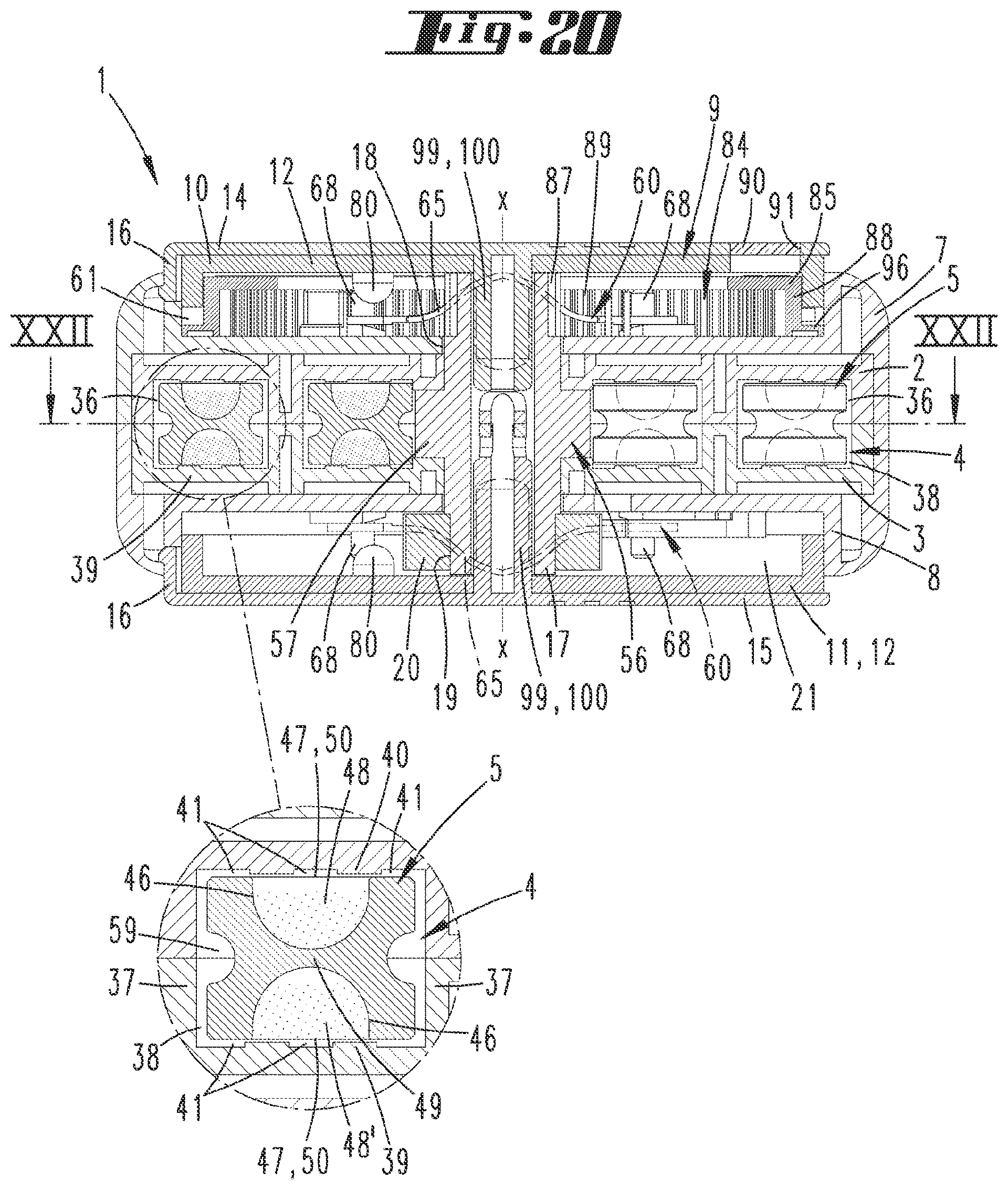 Patent US12599728 Figure 12 – Device for inhaling powder-type substances, substance container for a device of this type and method for filling a device of this type