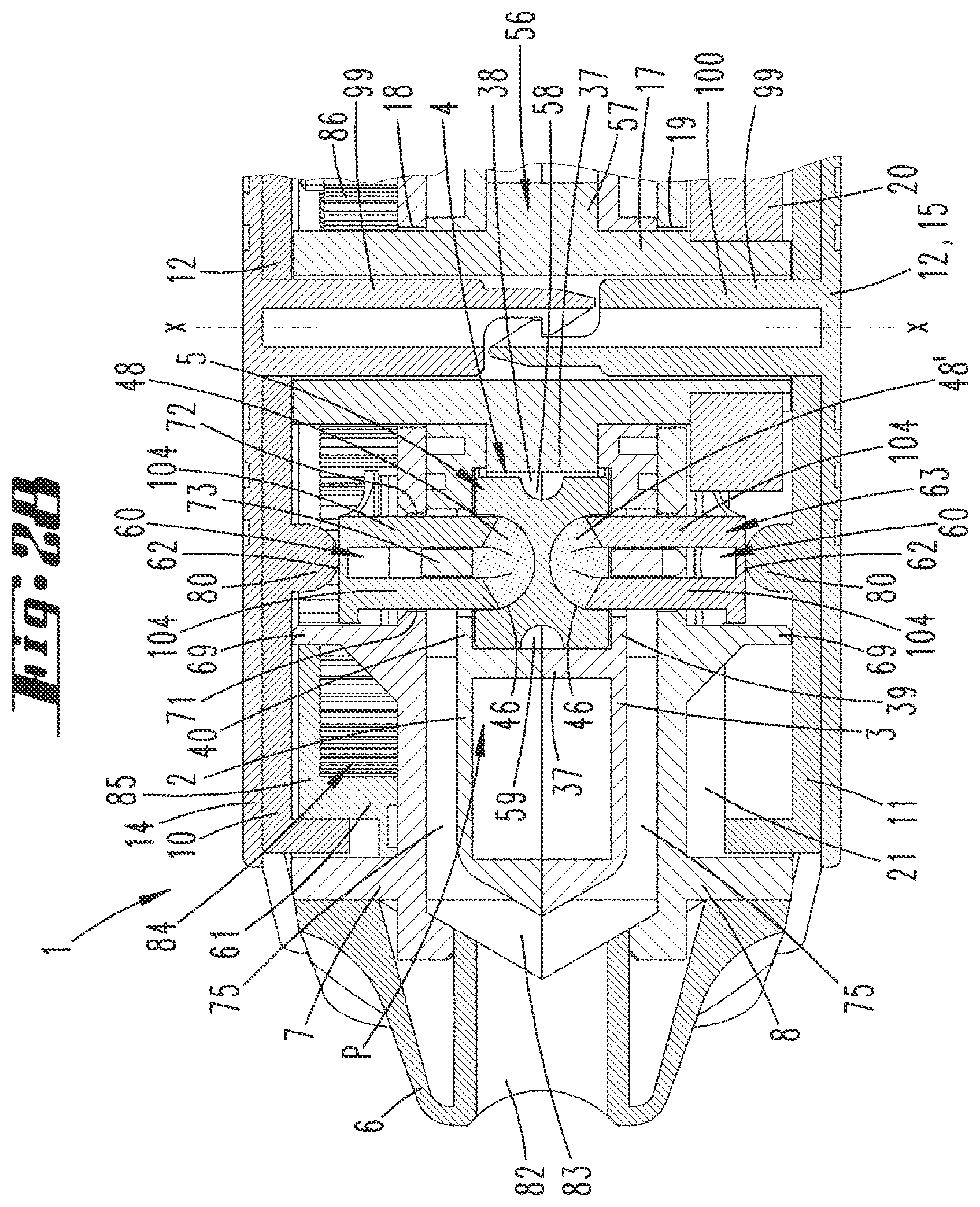Patent US12599728 Figure 20 – Device for inhaling powder-type substances, substance container for a device of this type and method for filling a device of this type