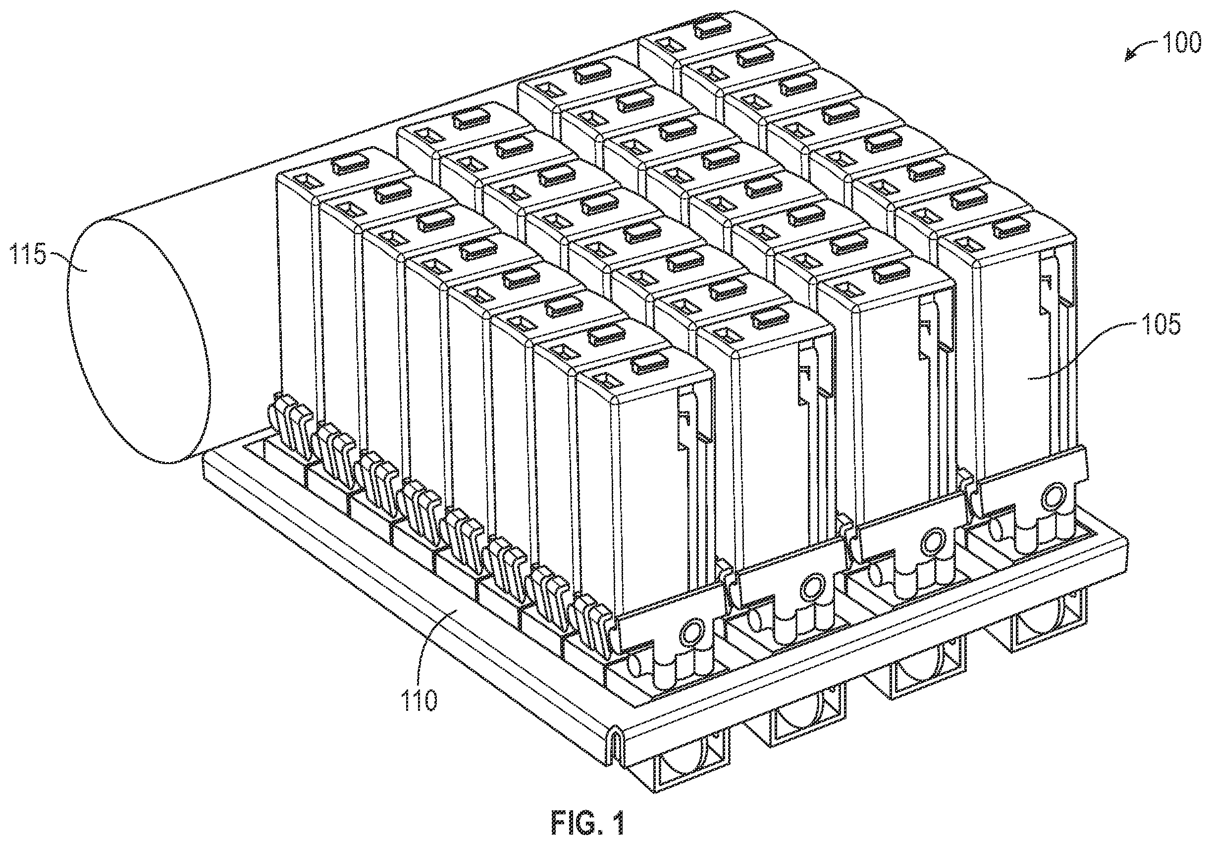 Patent US12599730 Figure 1 – System and method for a fluid dispersal cartridge