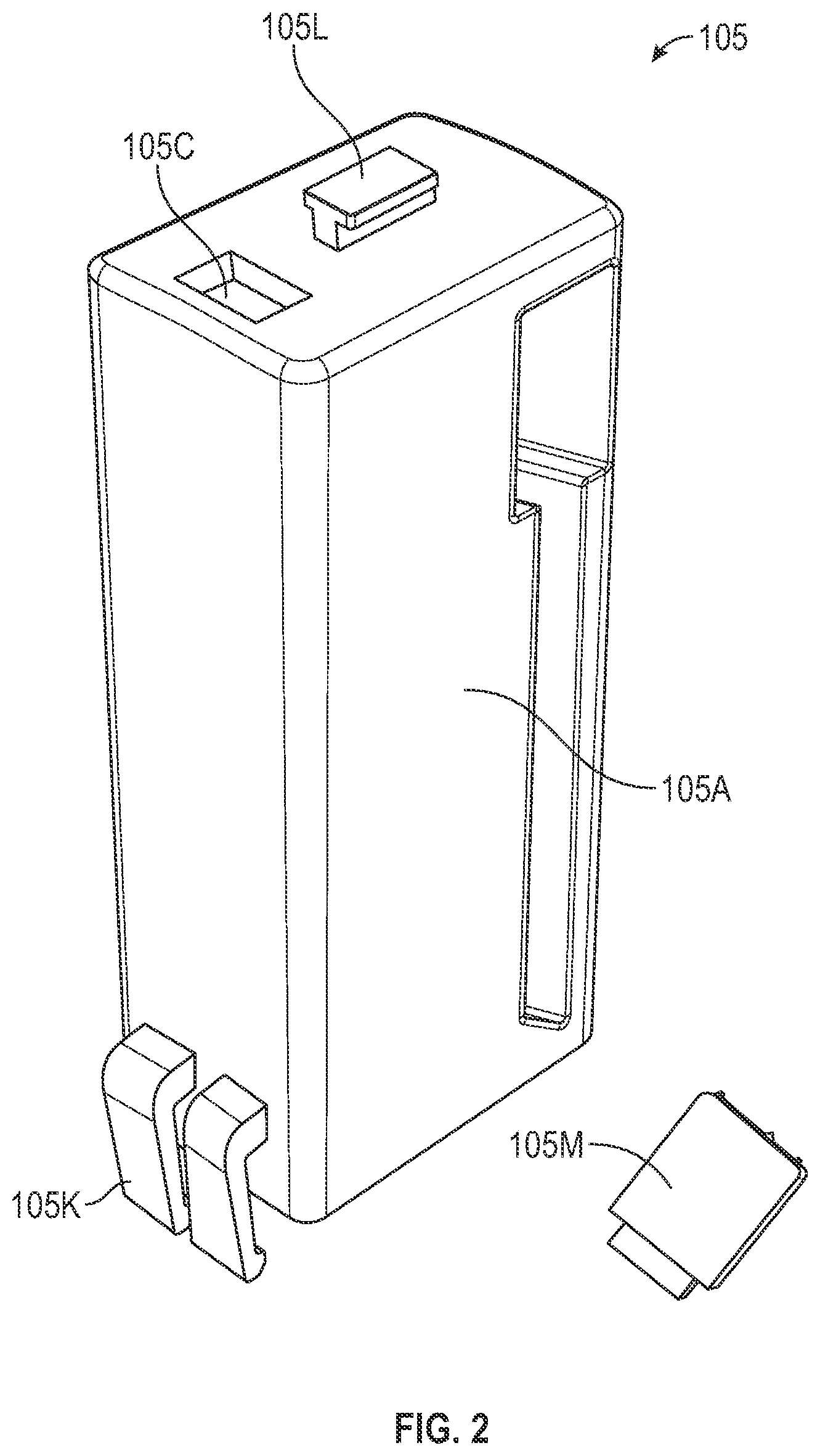 Patent US12599730 Figure 2 – System and method for a fluid dispersal cartridge