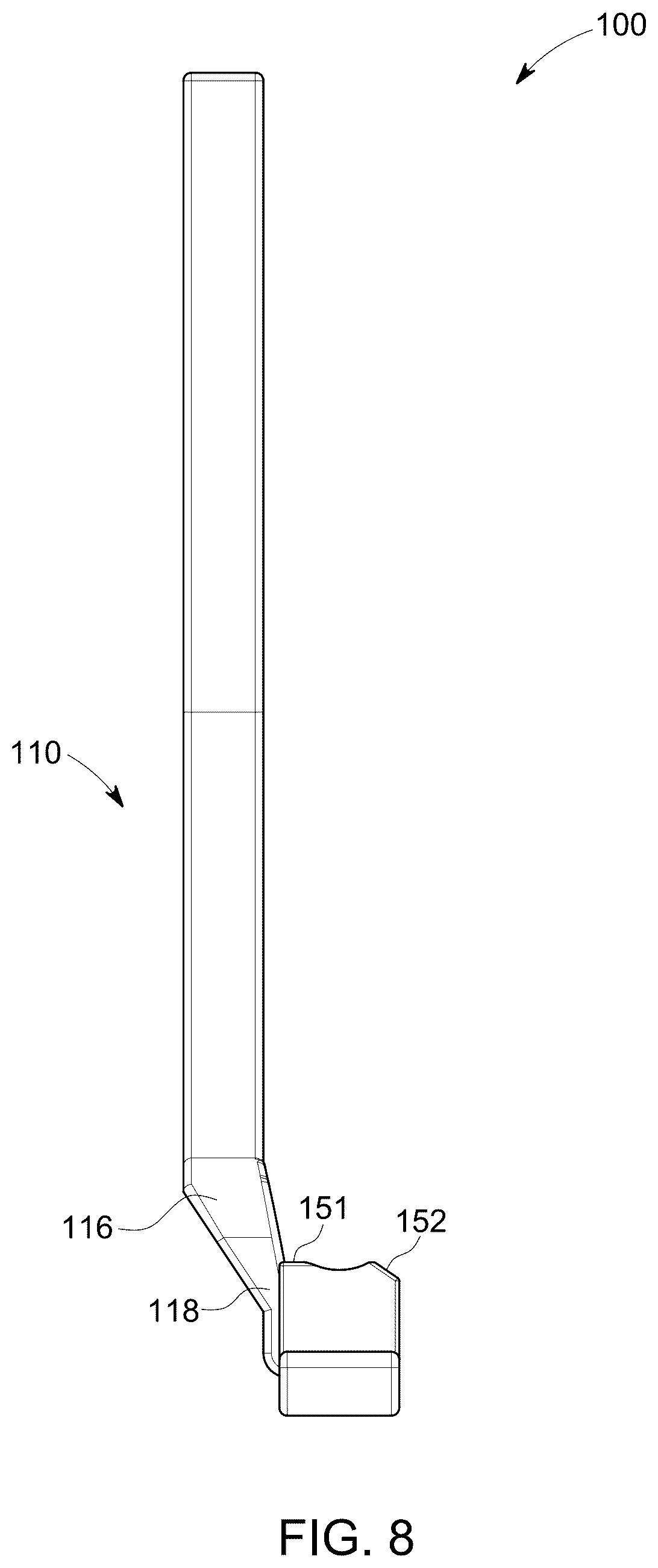 Patent US12599738 Figure 8 – Oral and nasal tracheal intubation assistance device