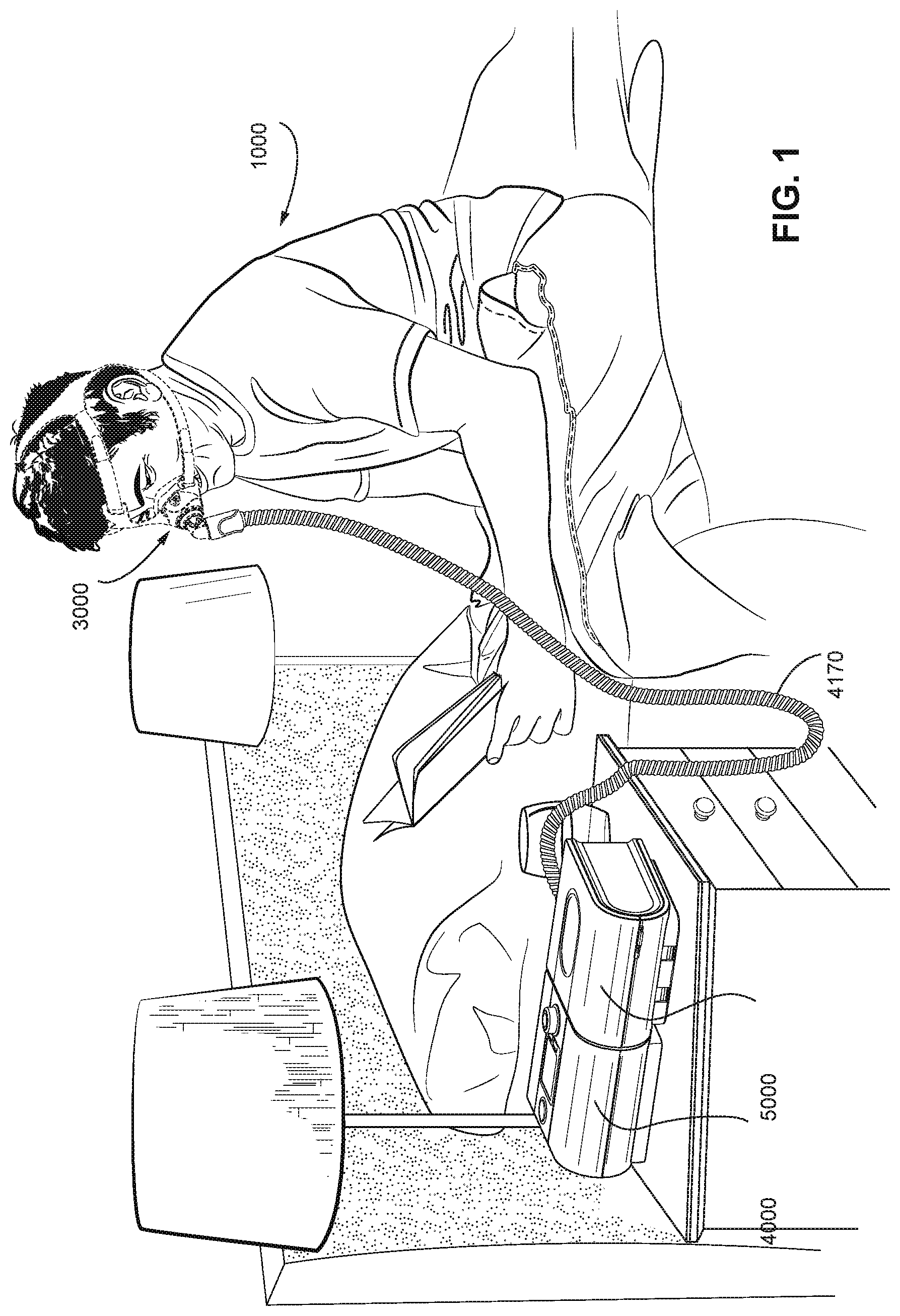 Patent US12599739 Figure 1 – Patient interface with foam cushion