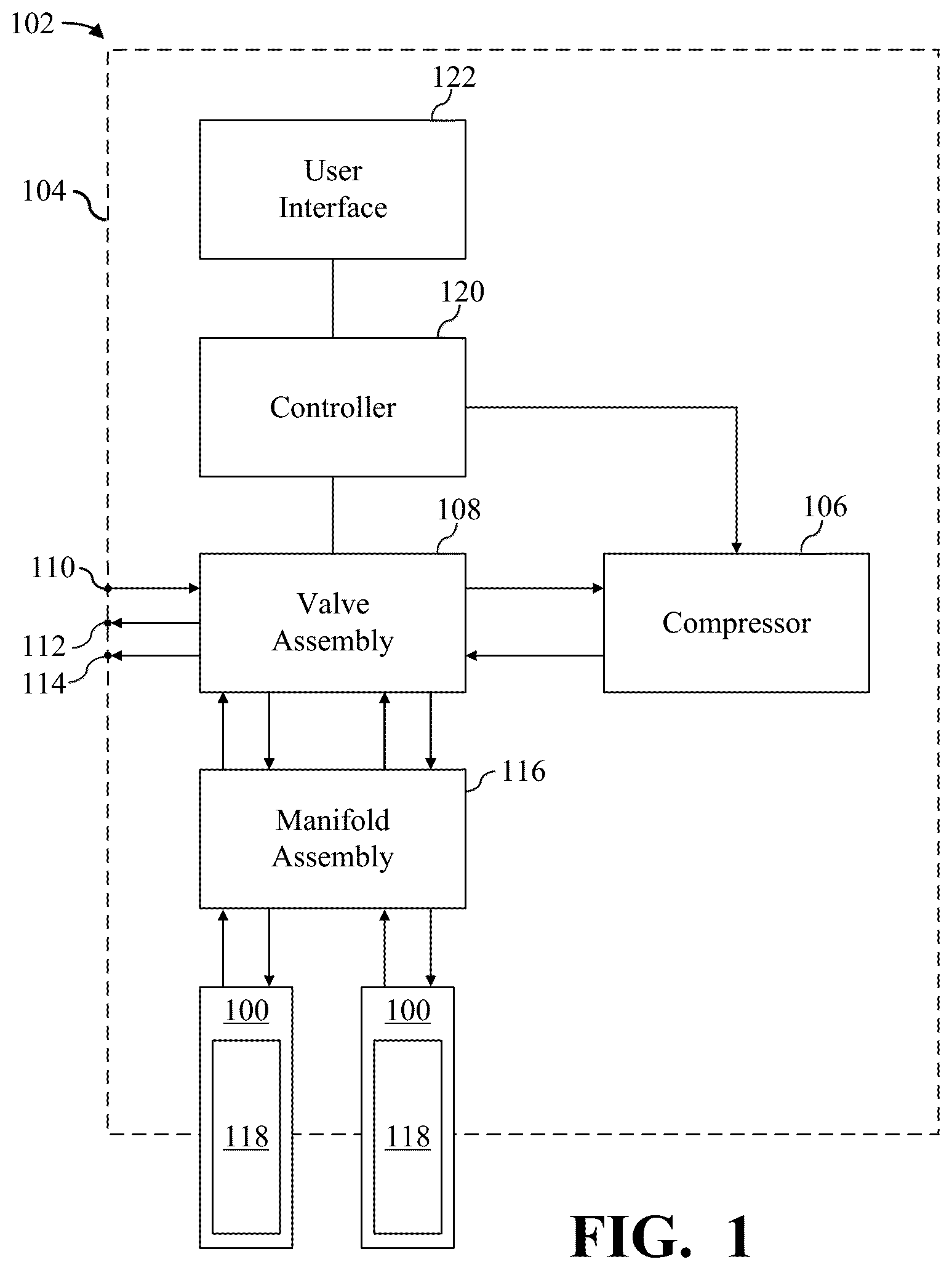 Patent US12599741 Figure 1 – Sieve module