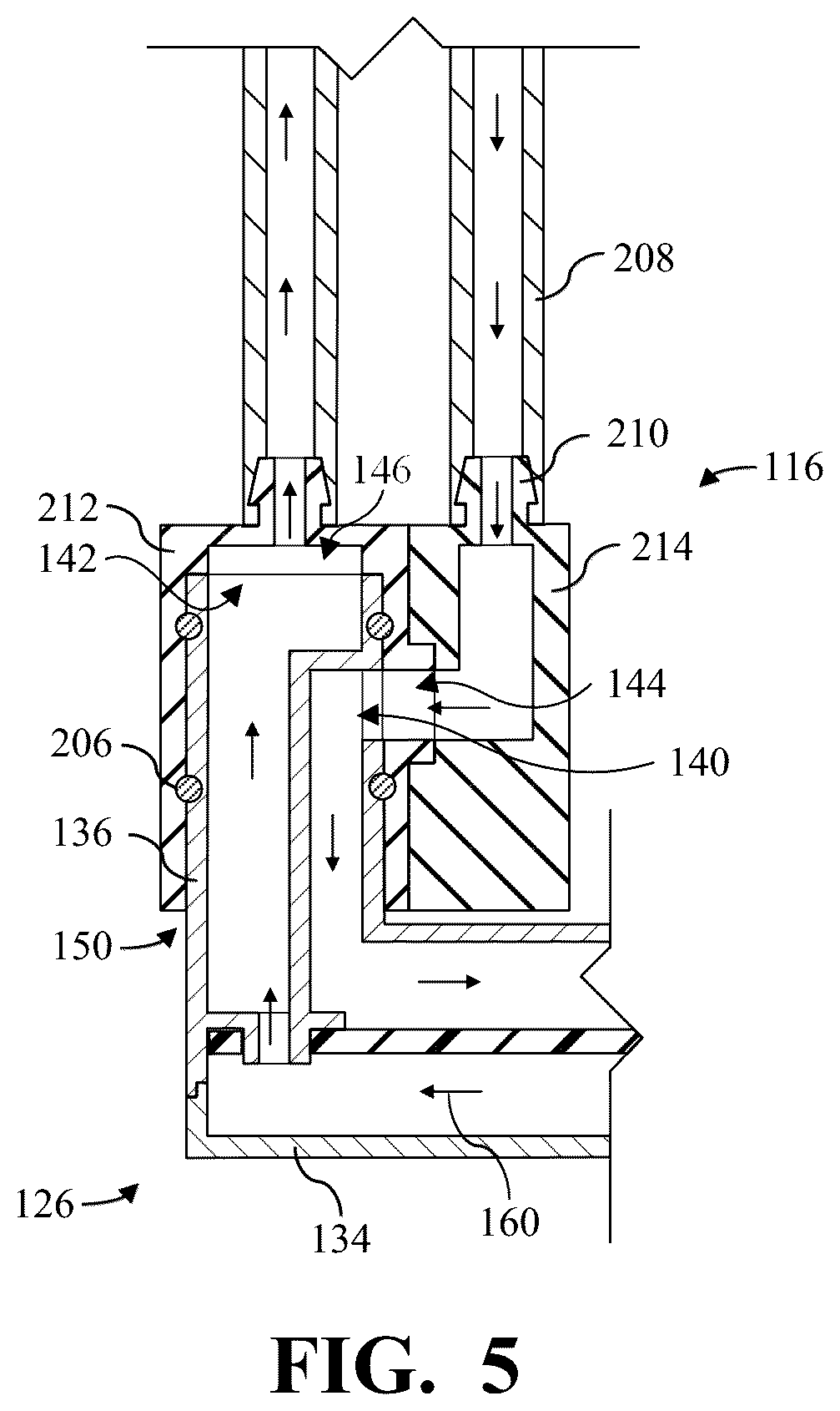 Patent US12599741 Figure 5 – Sieve module
